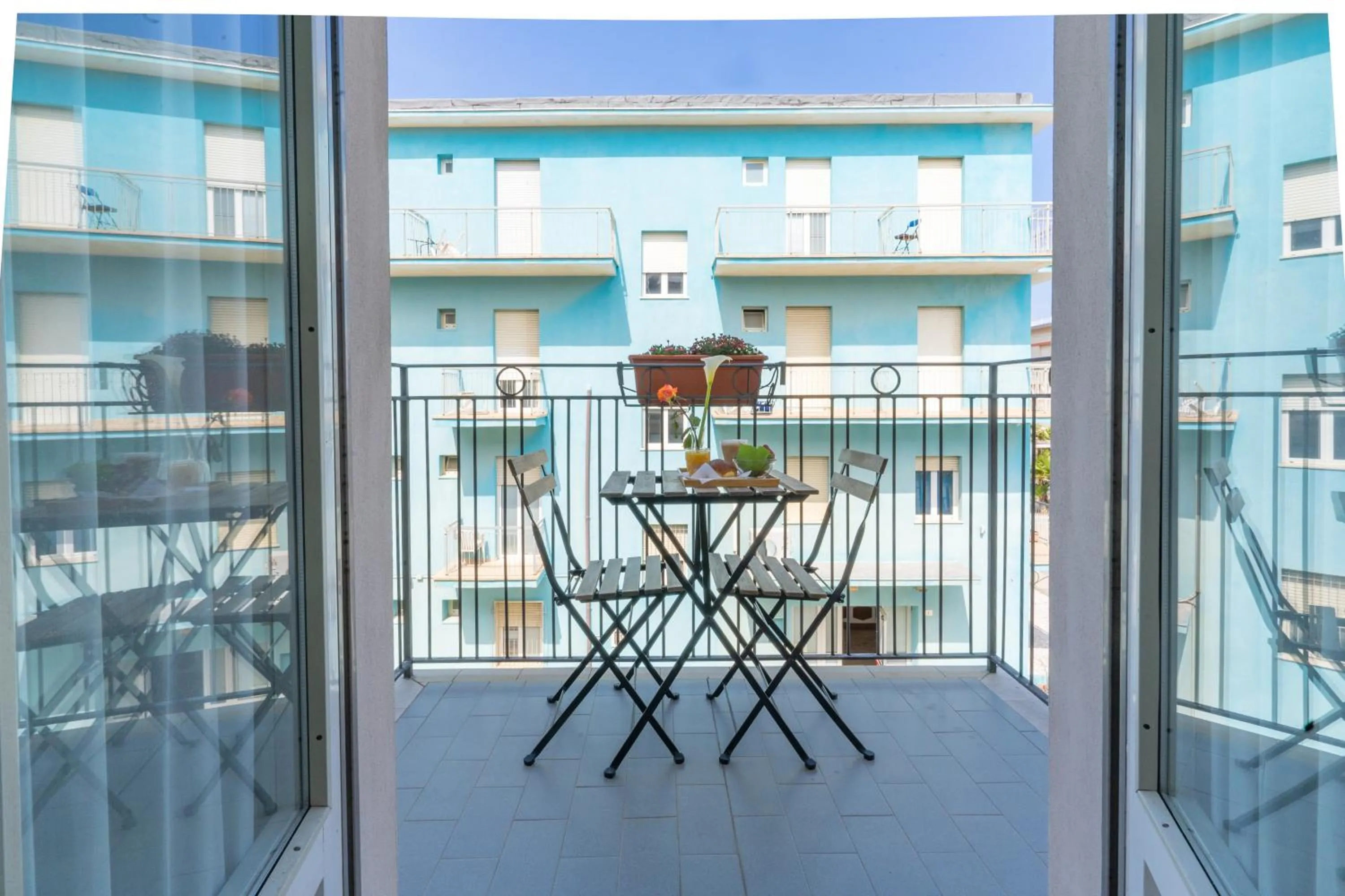 Balcony/Terrace in Hotel Greta B&B