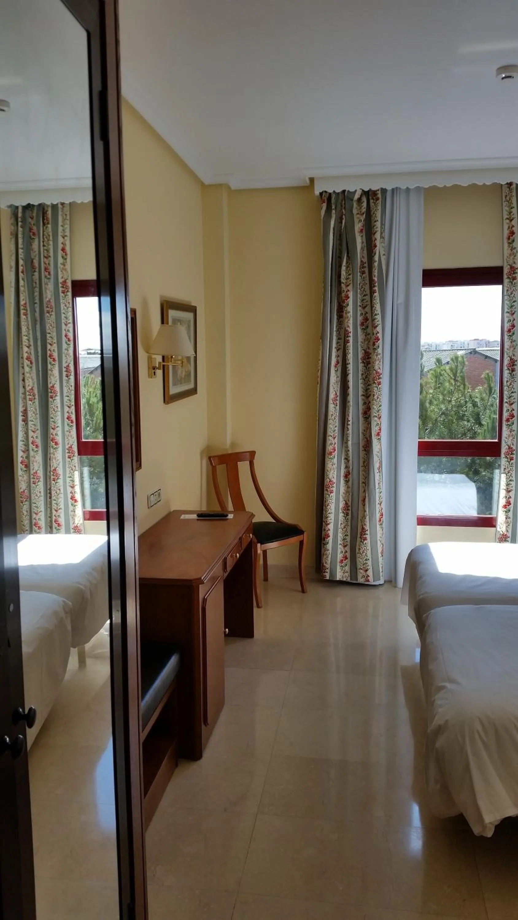 Decorative detail, Bed in Hotel Humanes