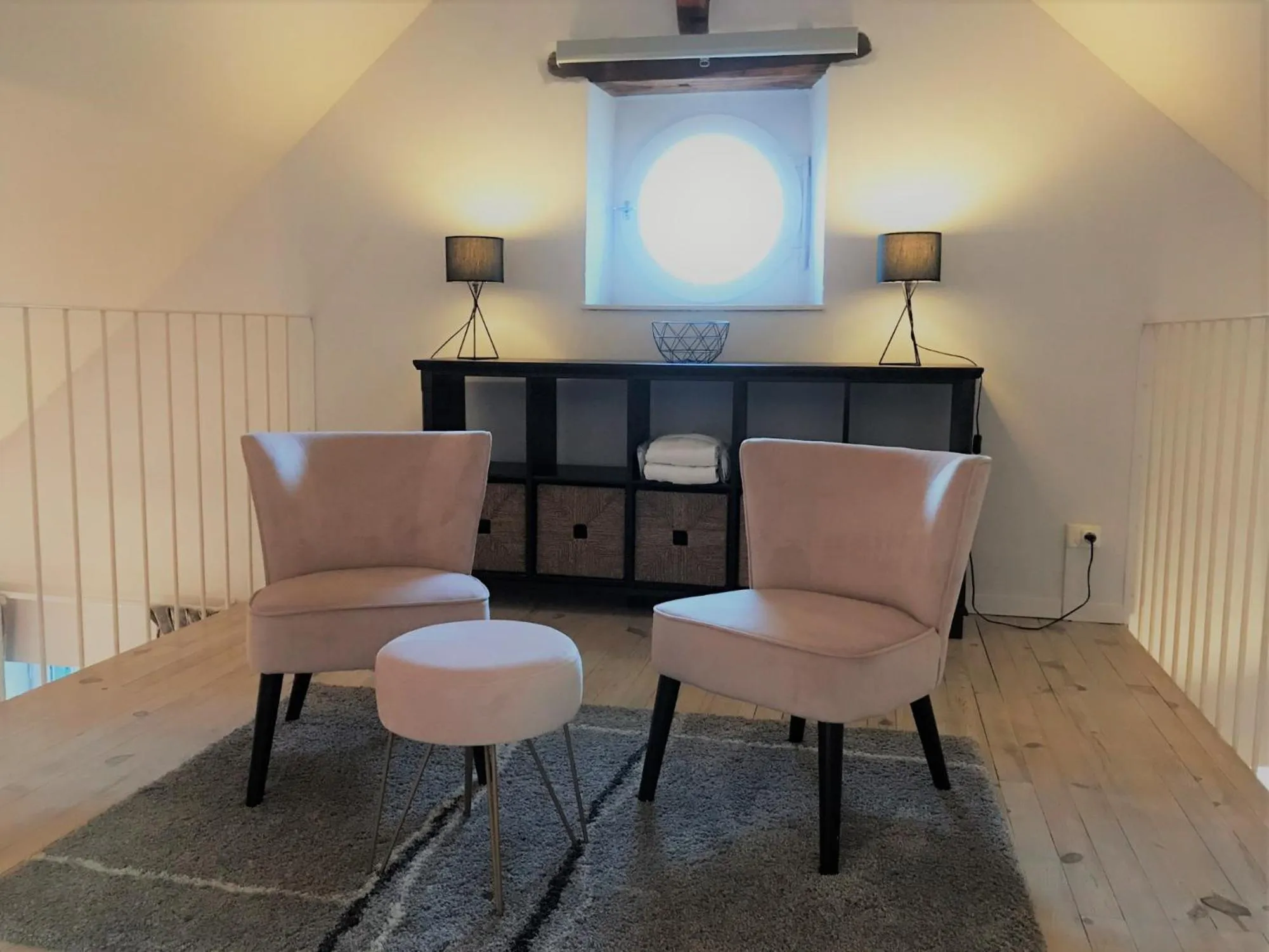 Seating area in Domaine Pont Juillet