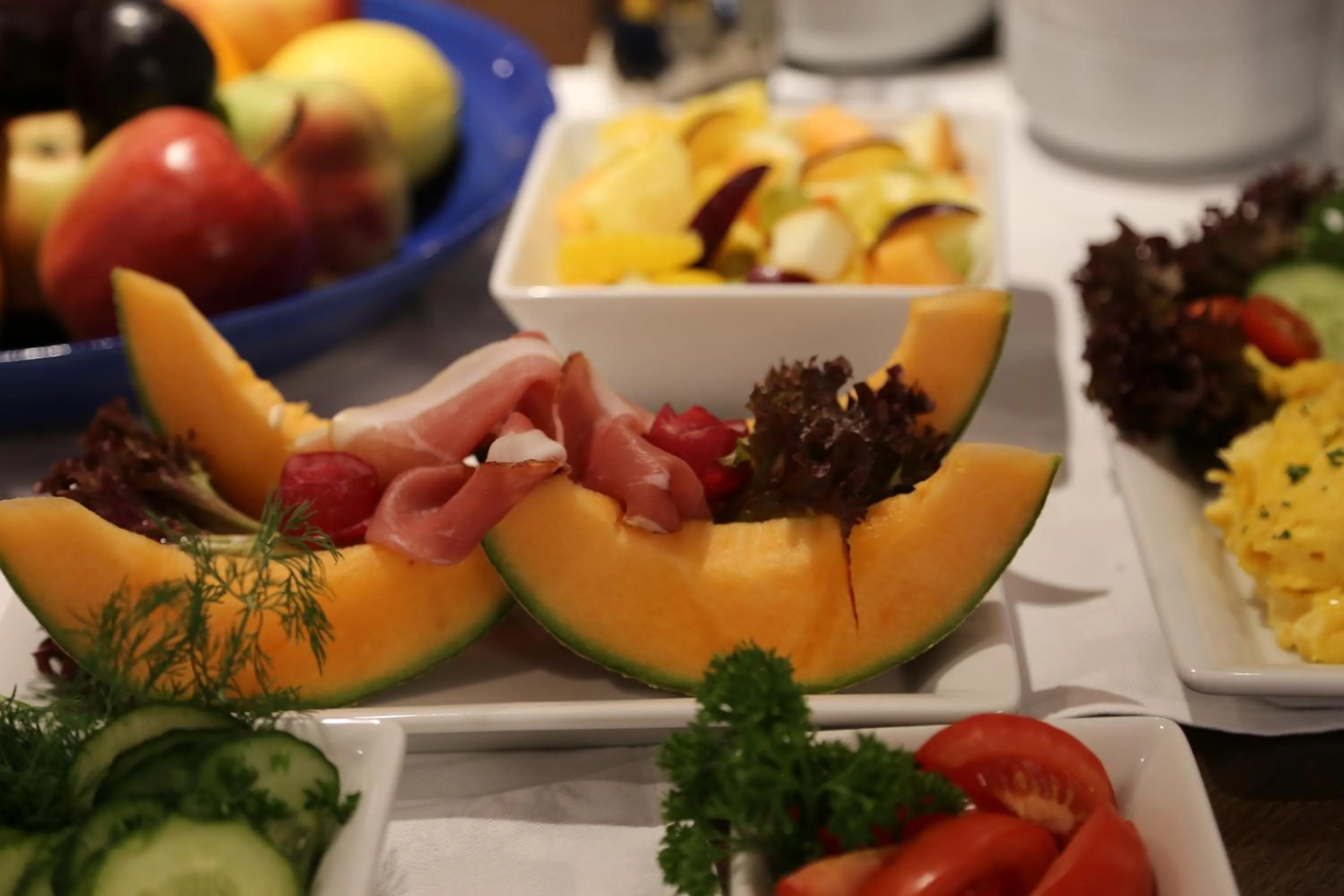 Food close-up in Hotel Vintage Am Bundesbank-Bunker