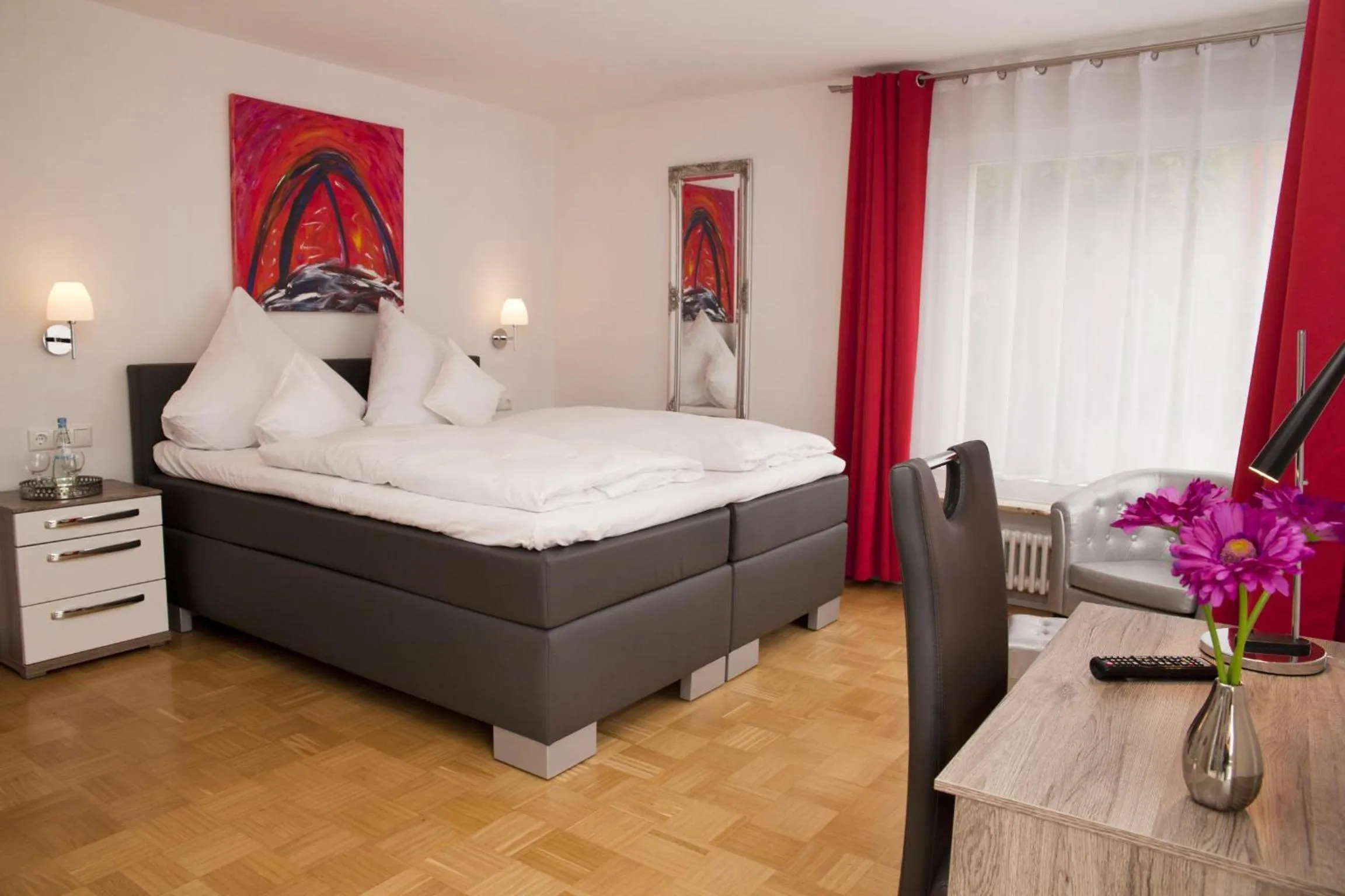 Bed in Hotel Vintage Am Bundesbank-Bunker