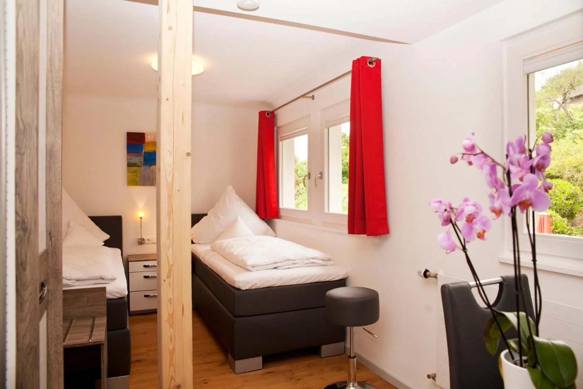 Bed in Hotel Vintage Am Bundesbank-Bunker