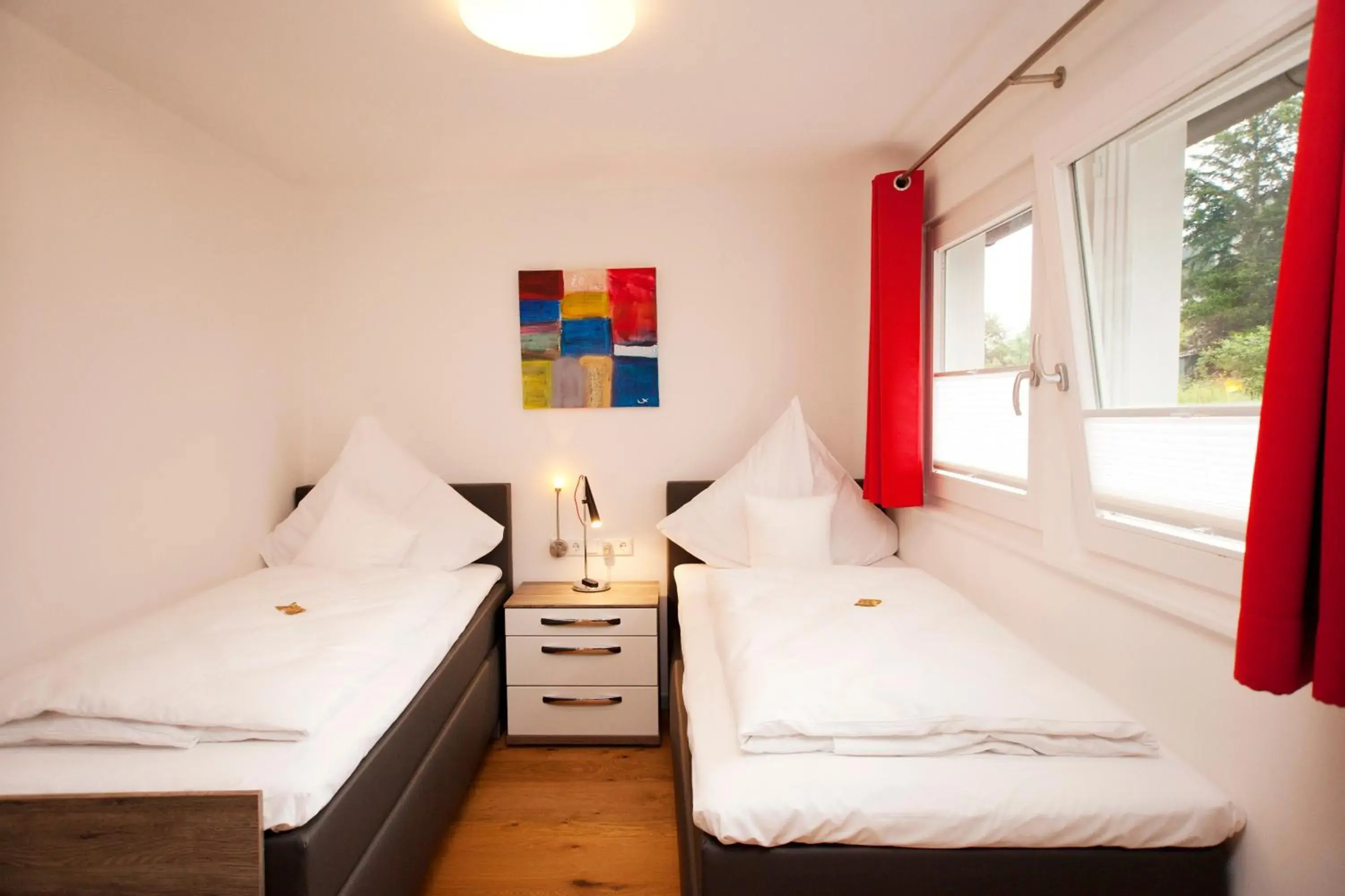 Standard Twin Room in Hotel Vintage Am Bundesbank-Bunker Standard Twin Room in Hotel Vintage Am Bundesbank-Bunker