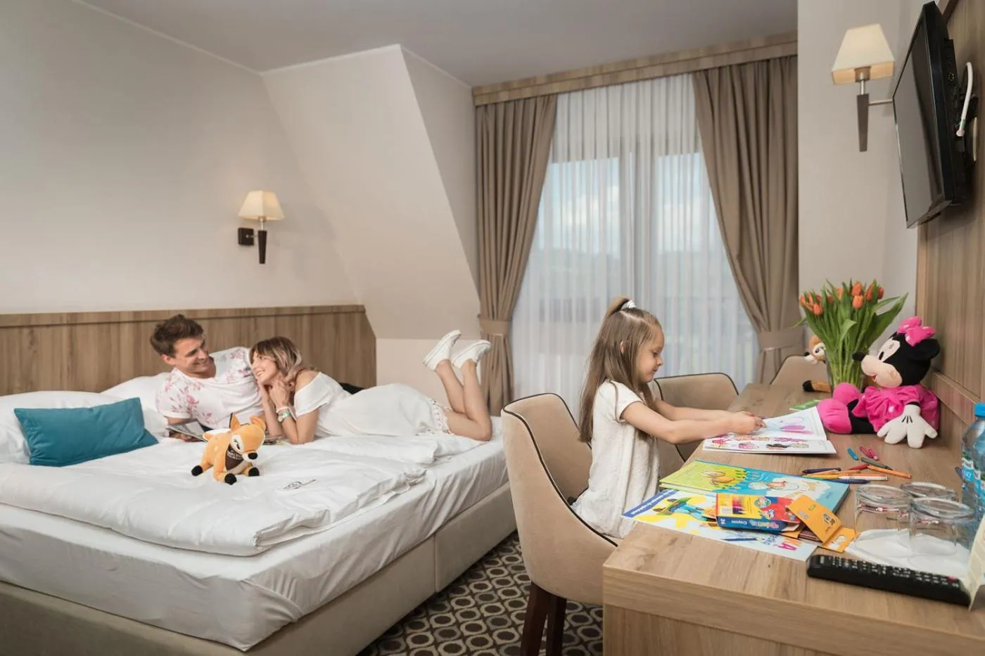Triple Room with Balcony in Borowy Dwór- Biznes, Spa & Fun