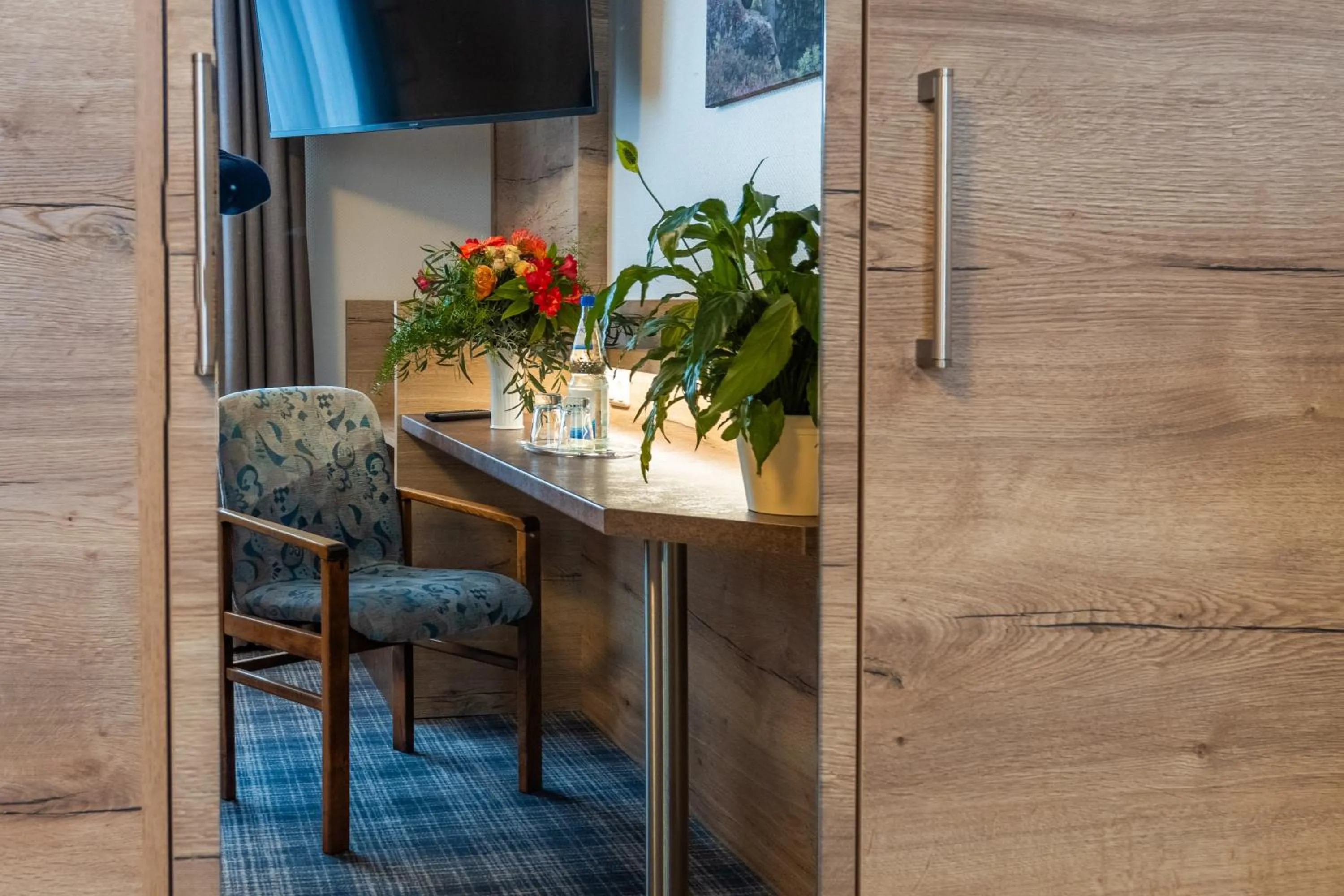 Double Room with Balcony in Hotel Zur Aussicht