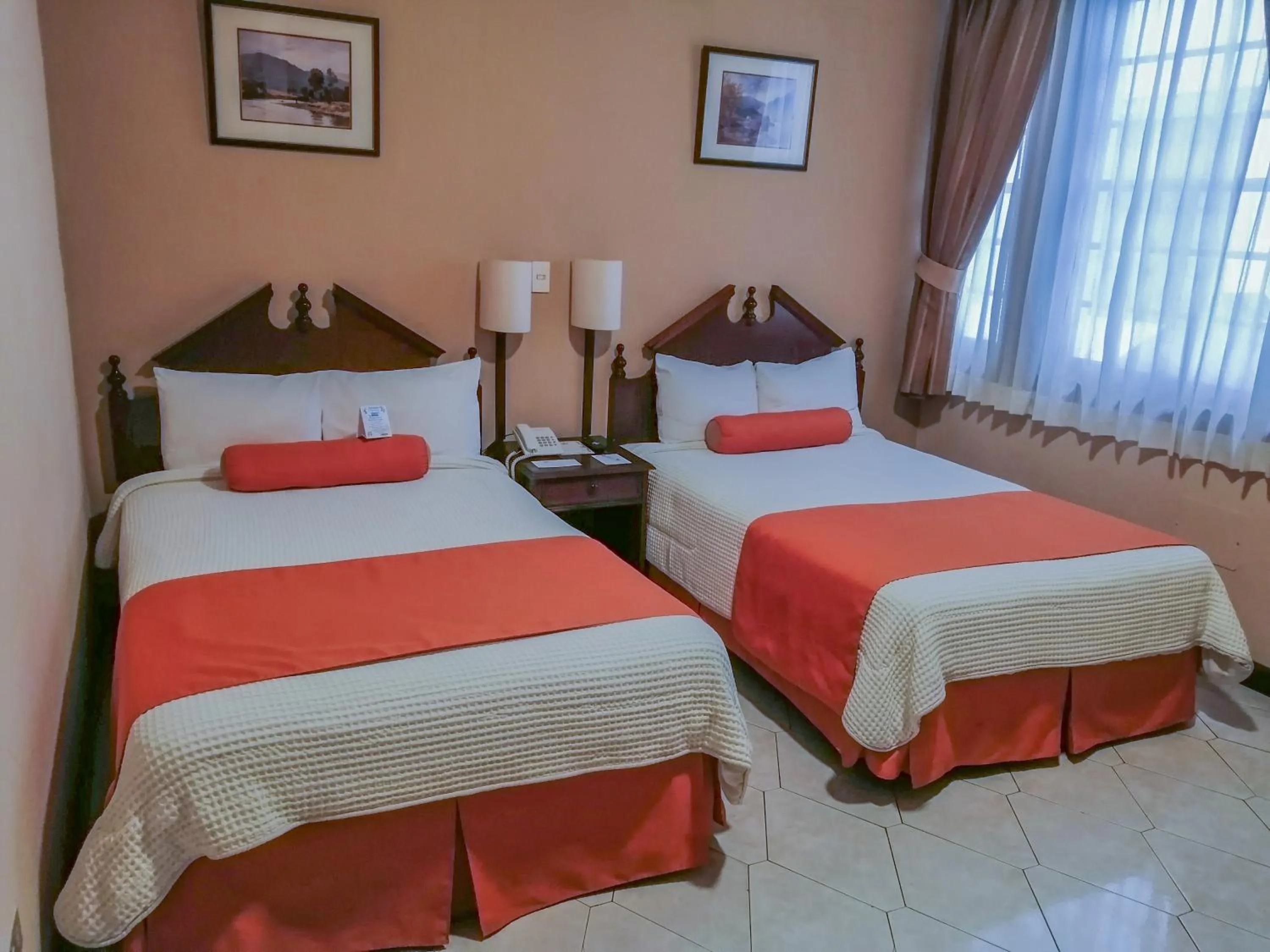 Bed in Hotel Royal Palace