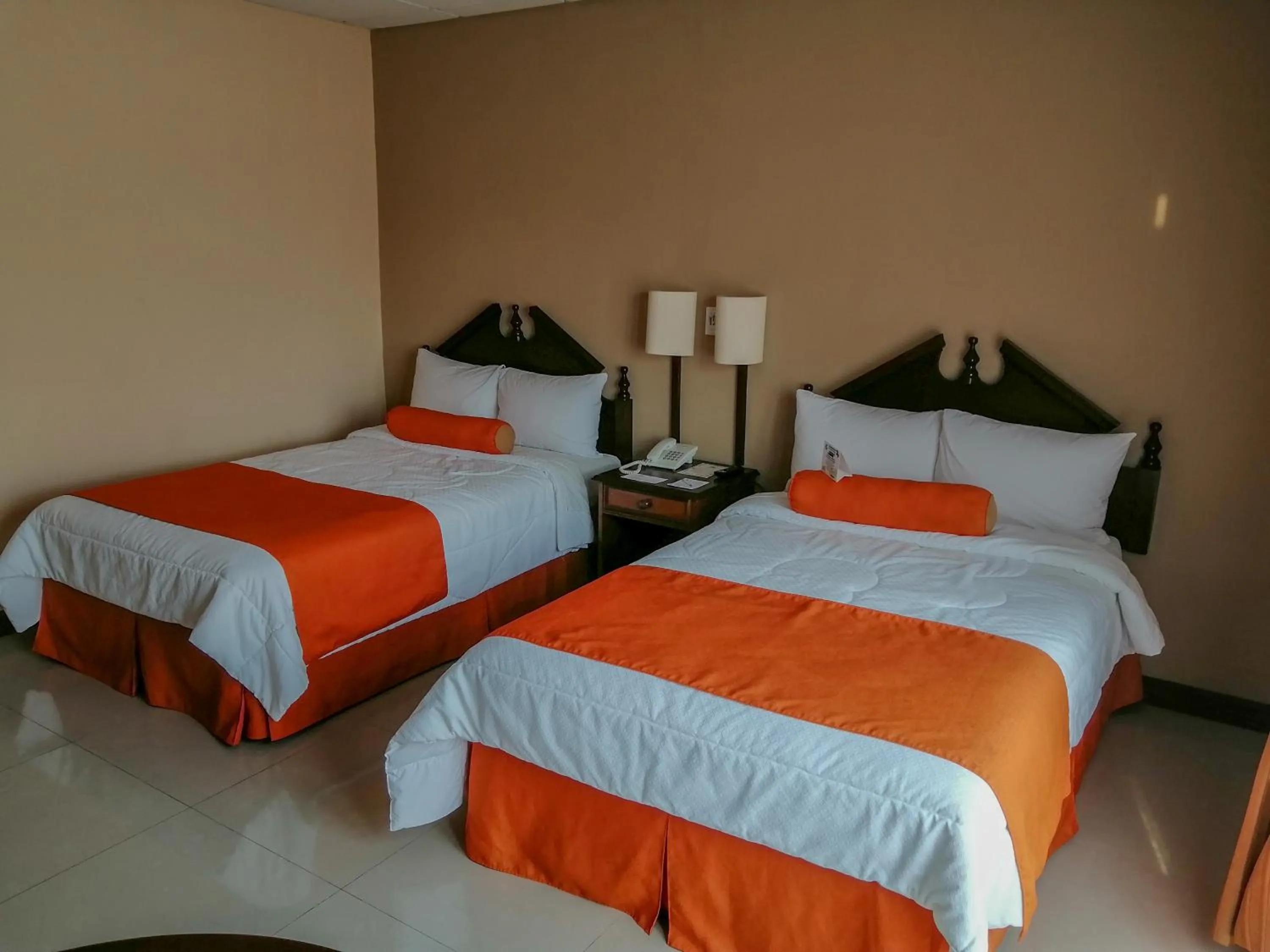 Bed in Hotel Royal Palace