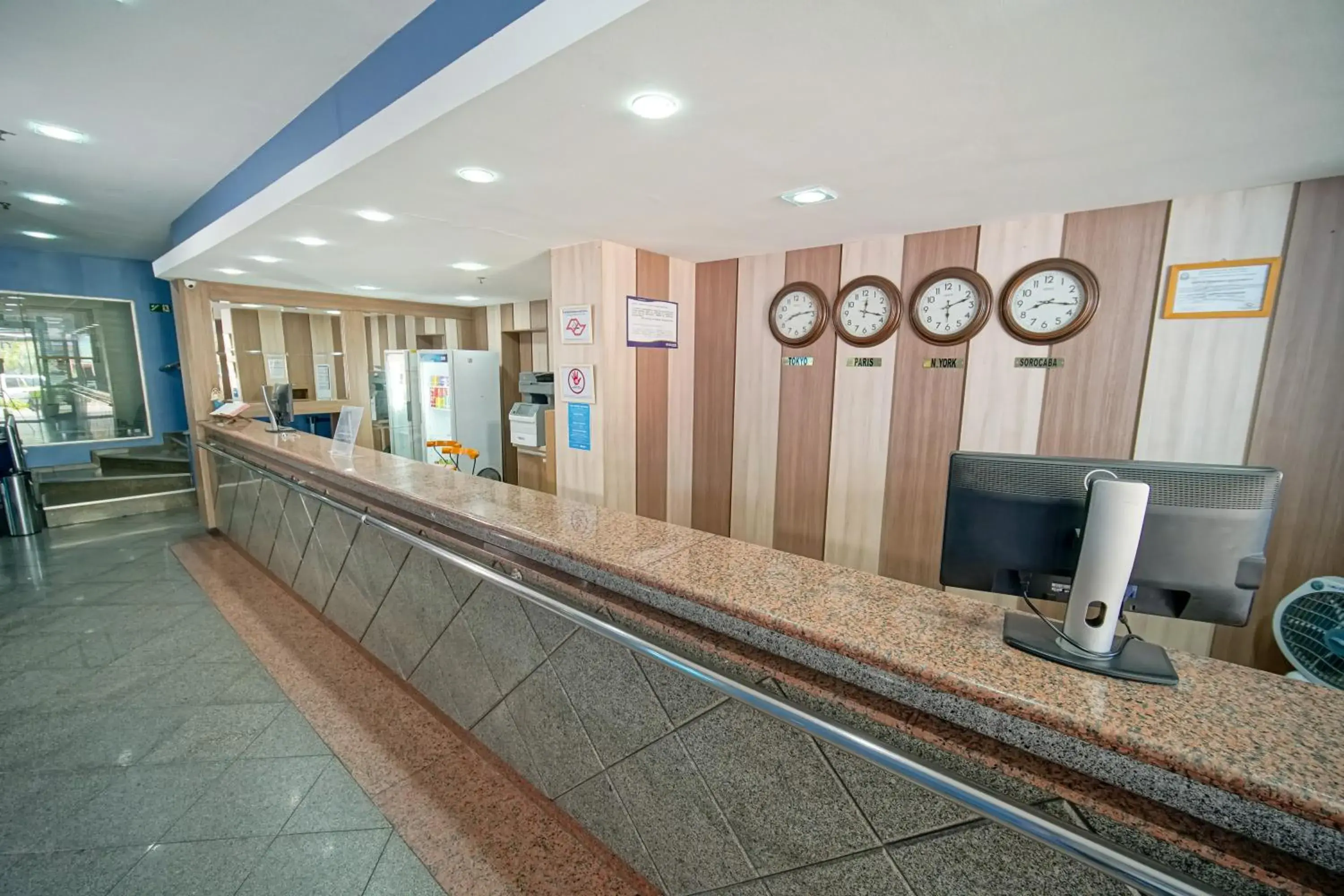 Lobby or reception in Hotel Dan Inn Sorocaba by Nacional Inn Lobby or reception in Hotel Dan Inn Sorocaba by Nacional Inn