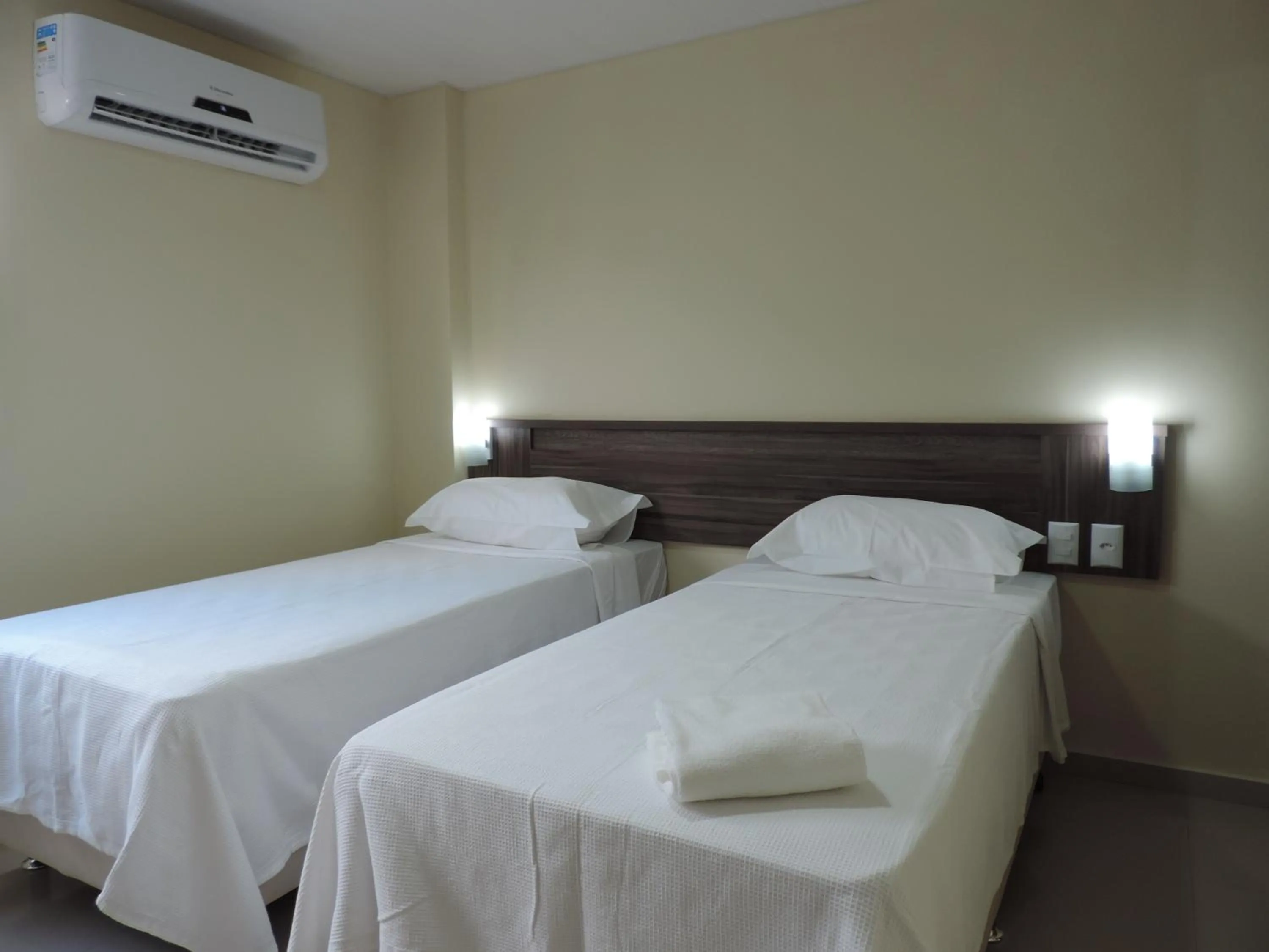 Bed in Hotel Sandis Mirante