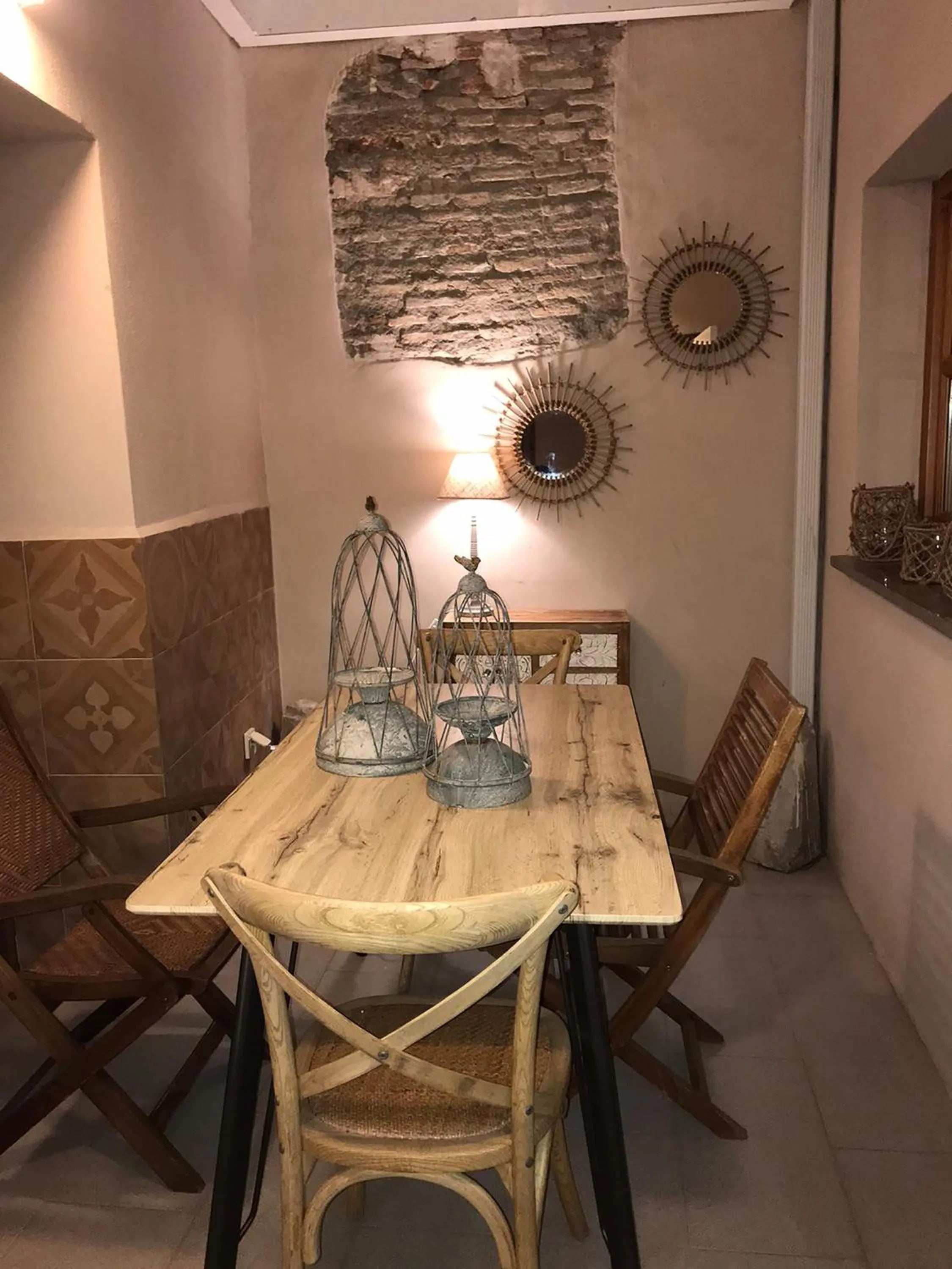 Dining area in Palacio Almagra