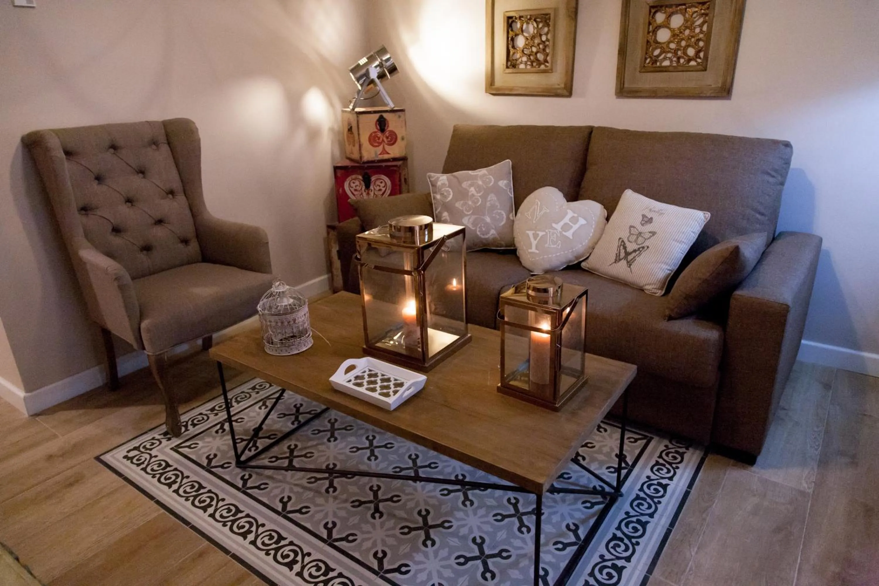 Living room in Palacio Almagra
