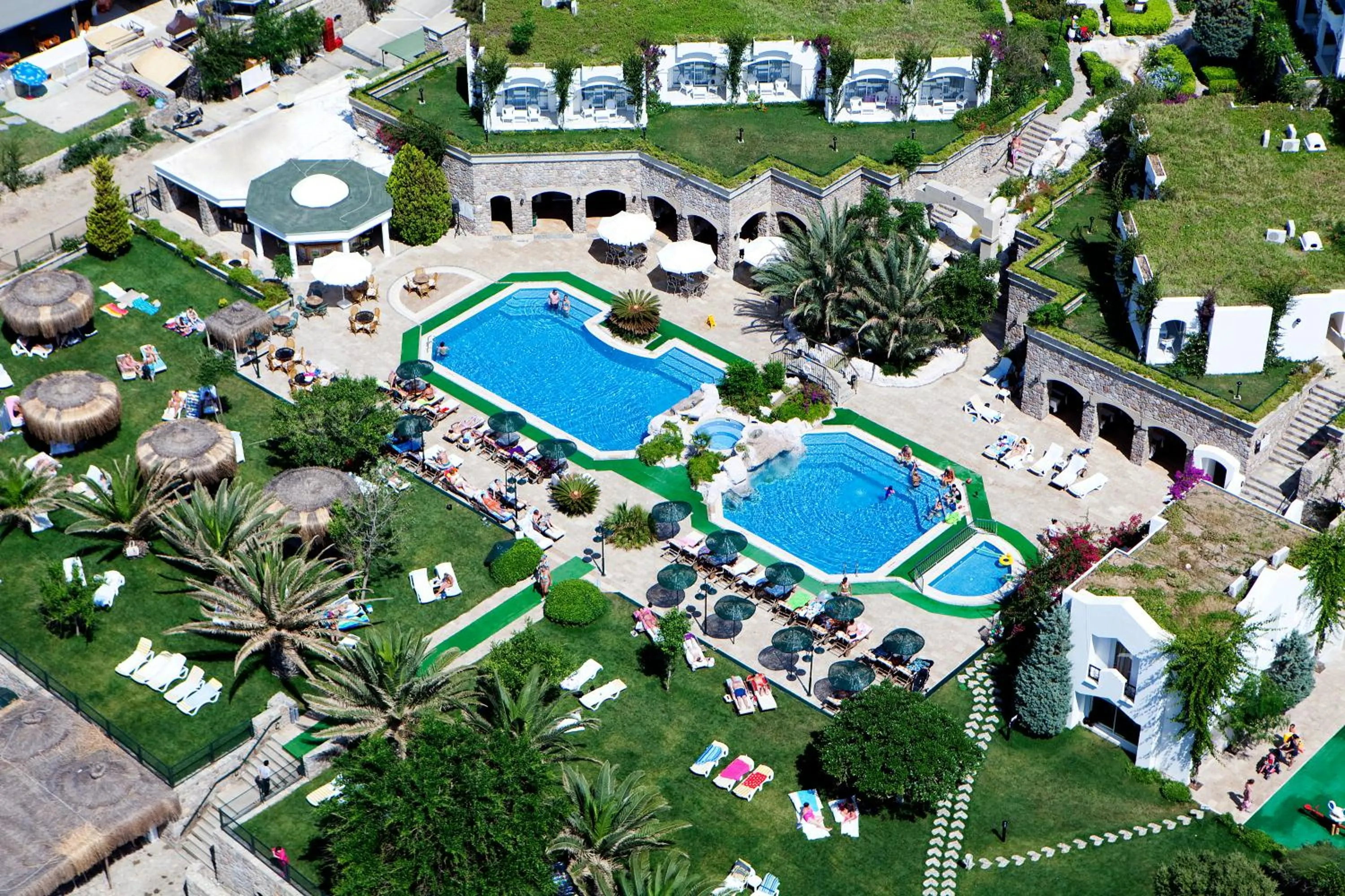 Bird's eye view in Royal Asarlik Beach Hotel