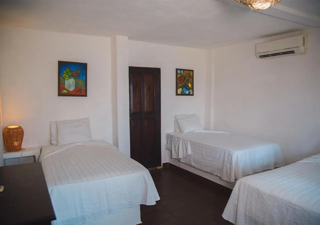Quadruple Room with Sea View in Marbella Eco Lodge