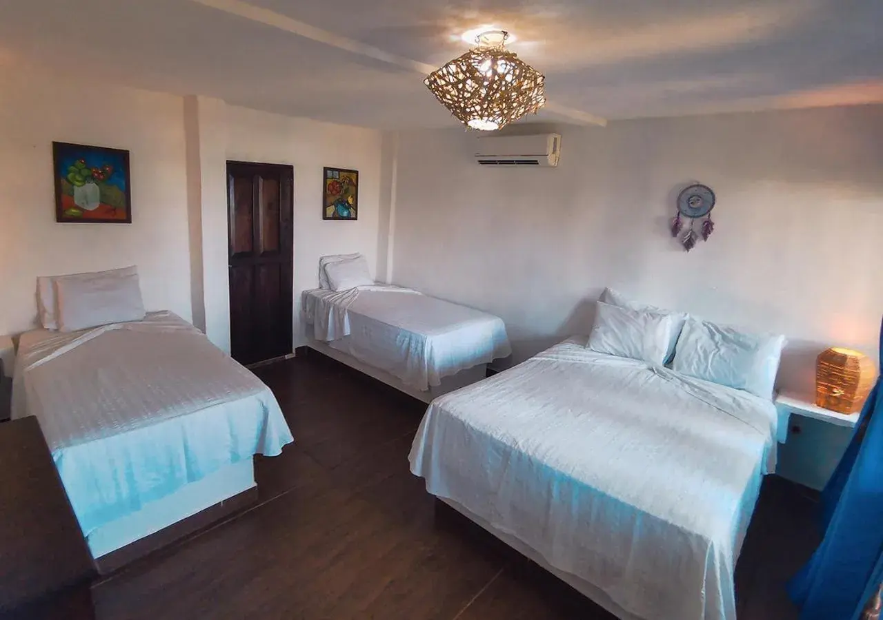Quadruple Room with Sea View in Marbella Eco Lodge Quadruple Room with Sea View in Marbella Eco Lodge