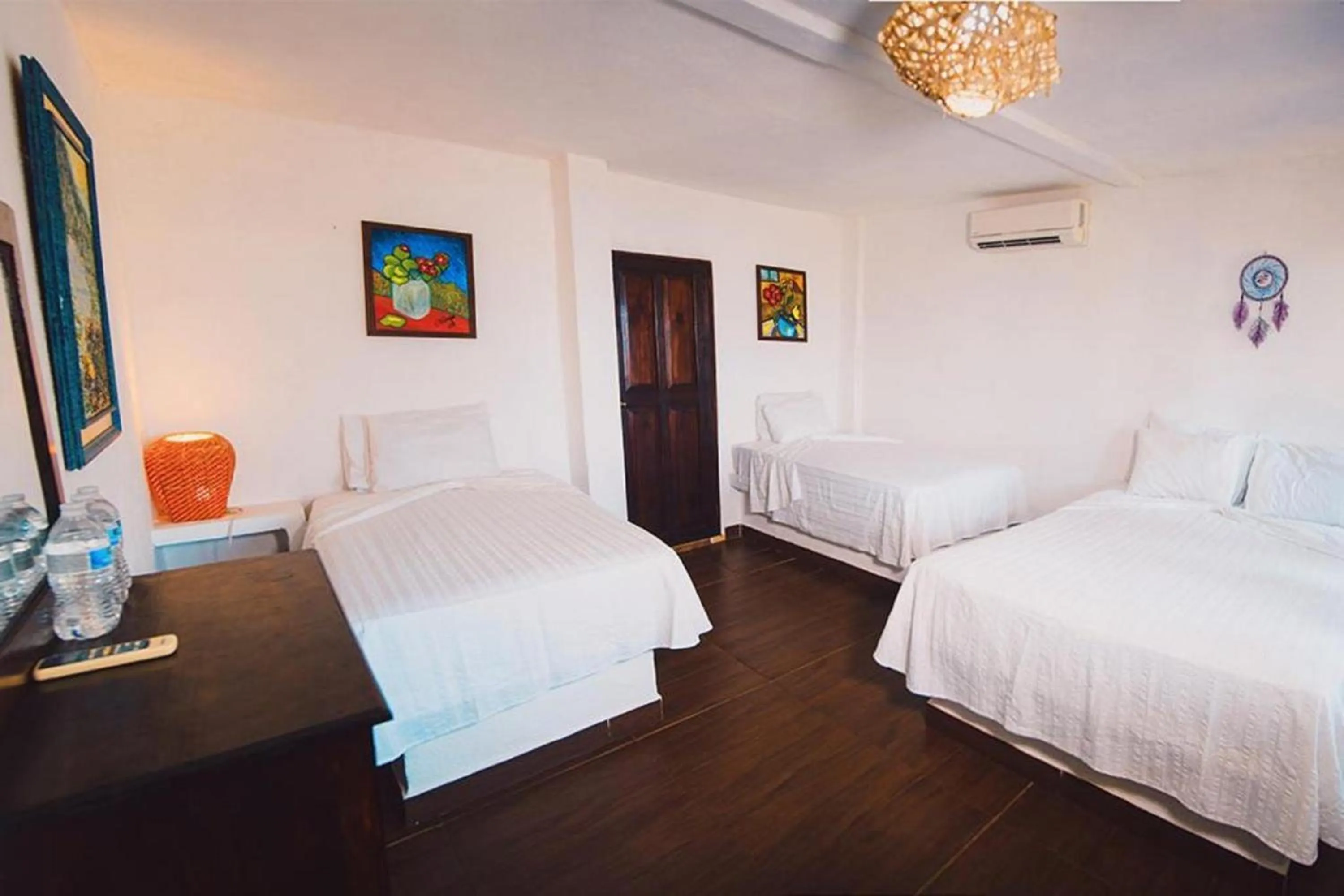 Quadruple Room with Sea View in Marbella Eco Lodge