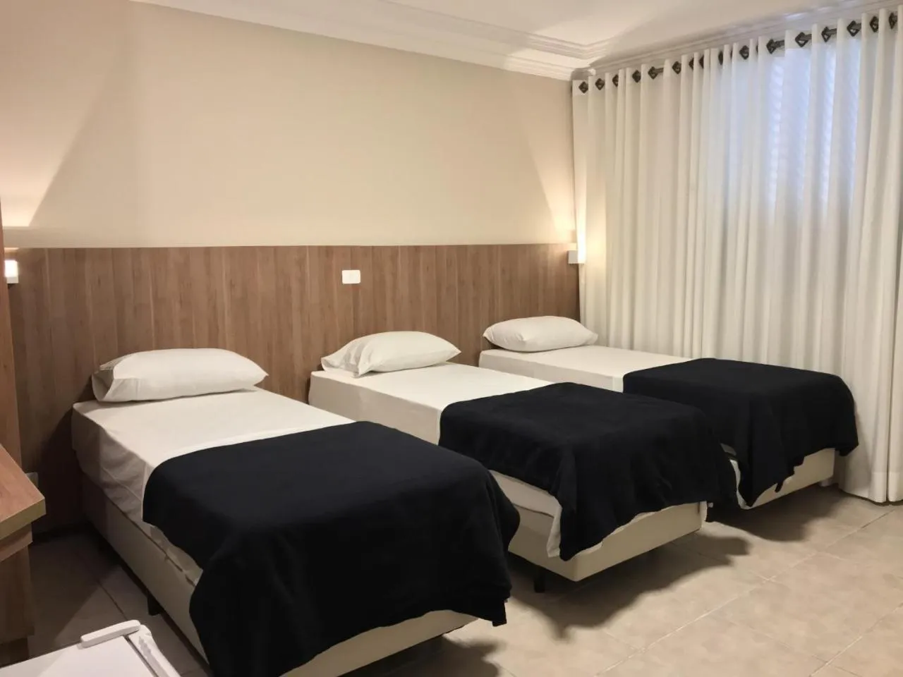 Bed in Hotel Diamante