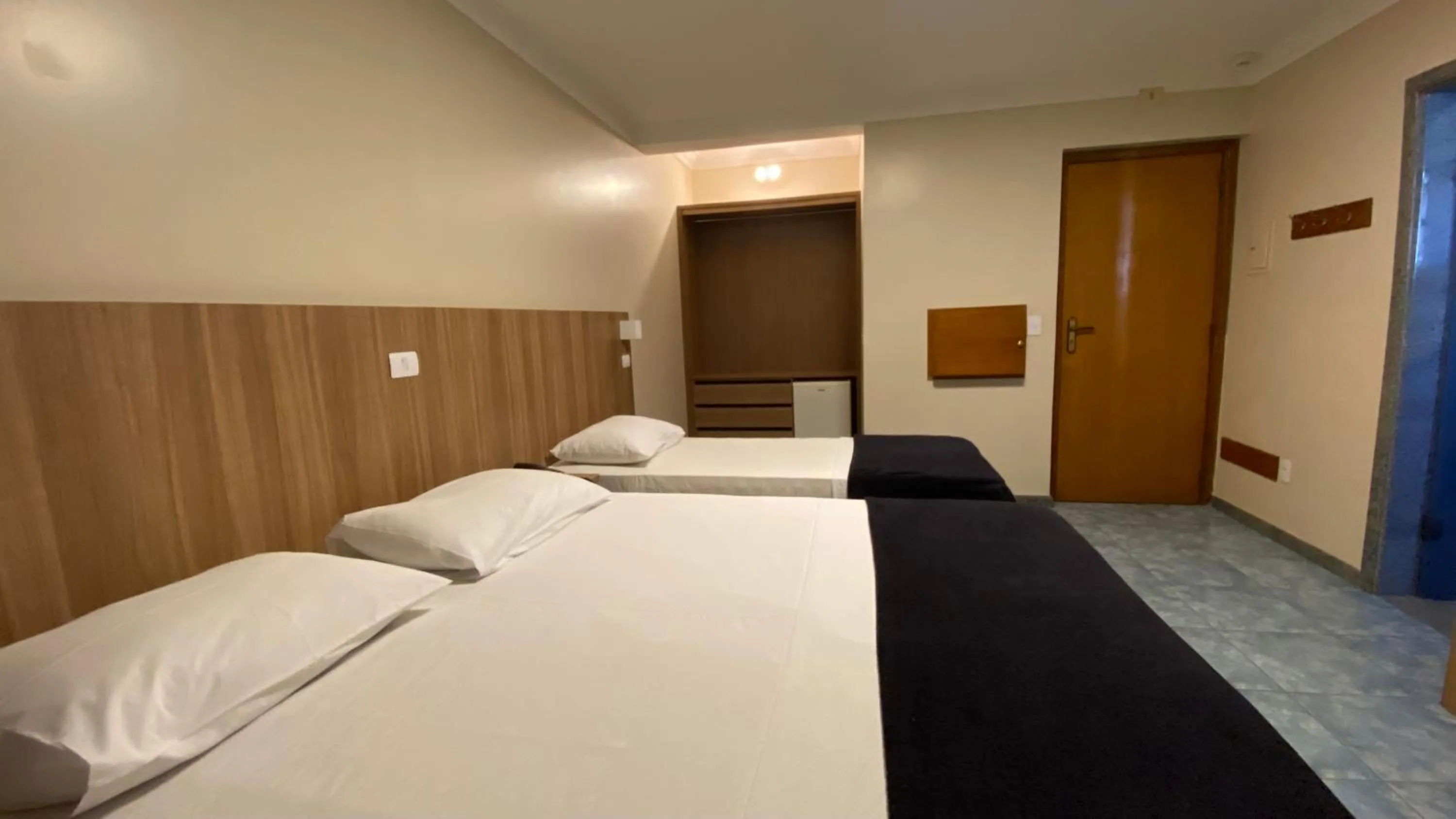 Bed in Hotel Diamante