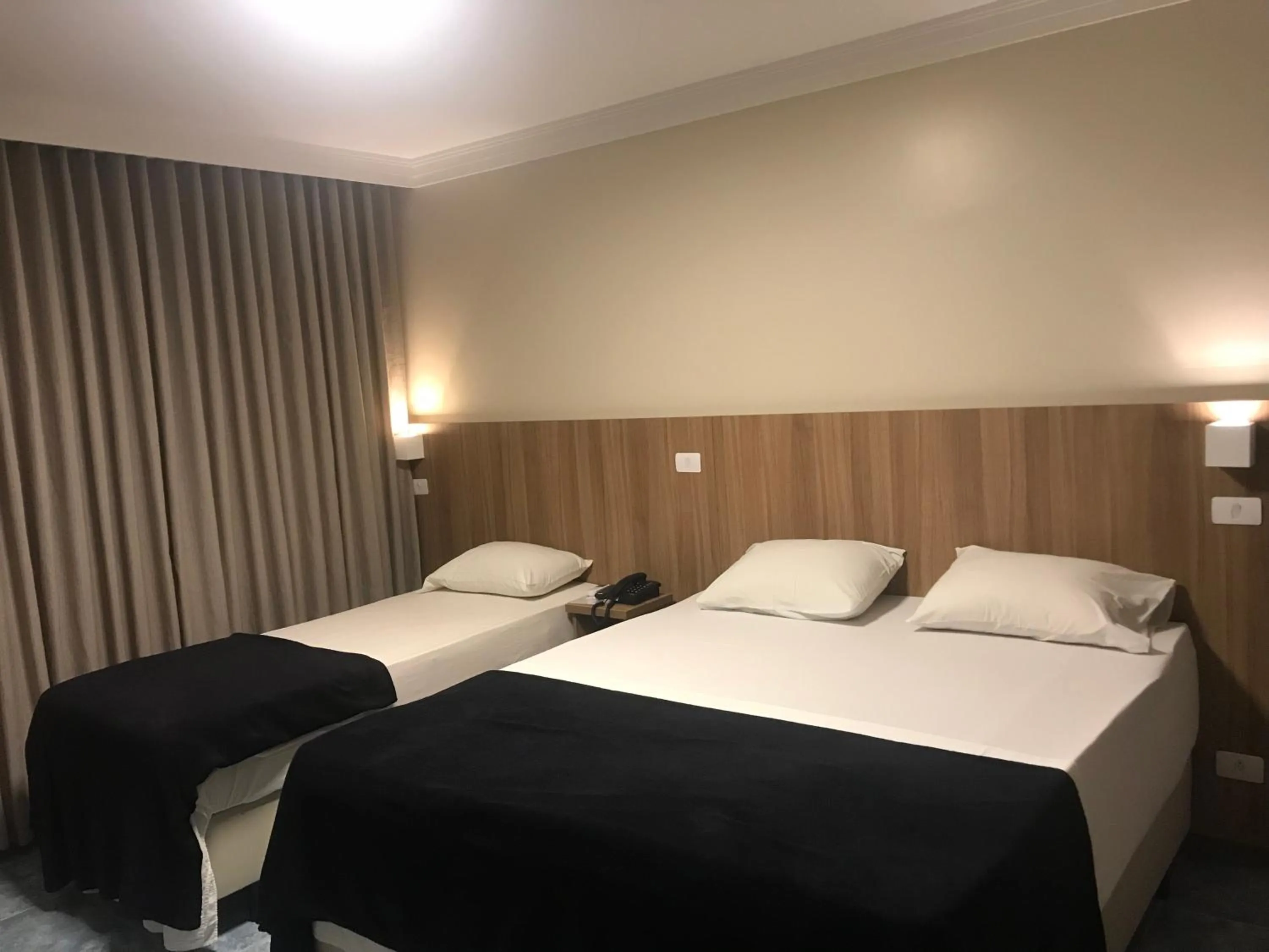 Bed in Hotel Diamante