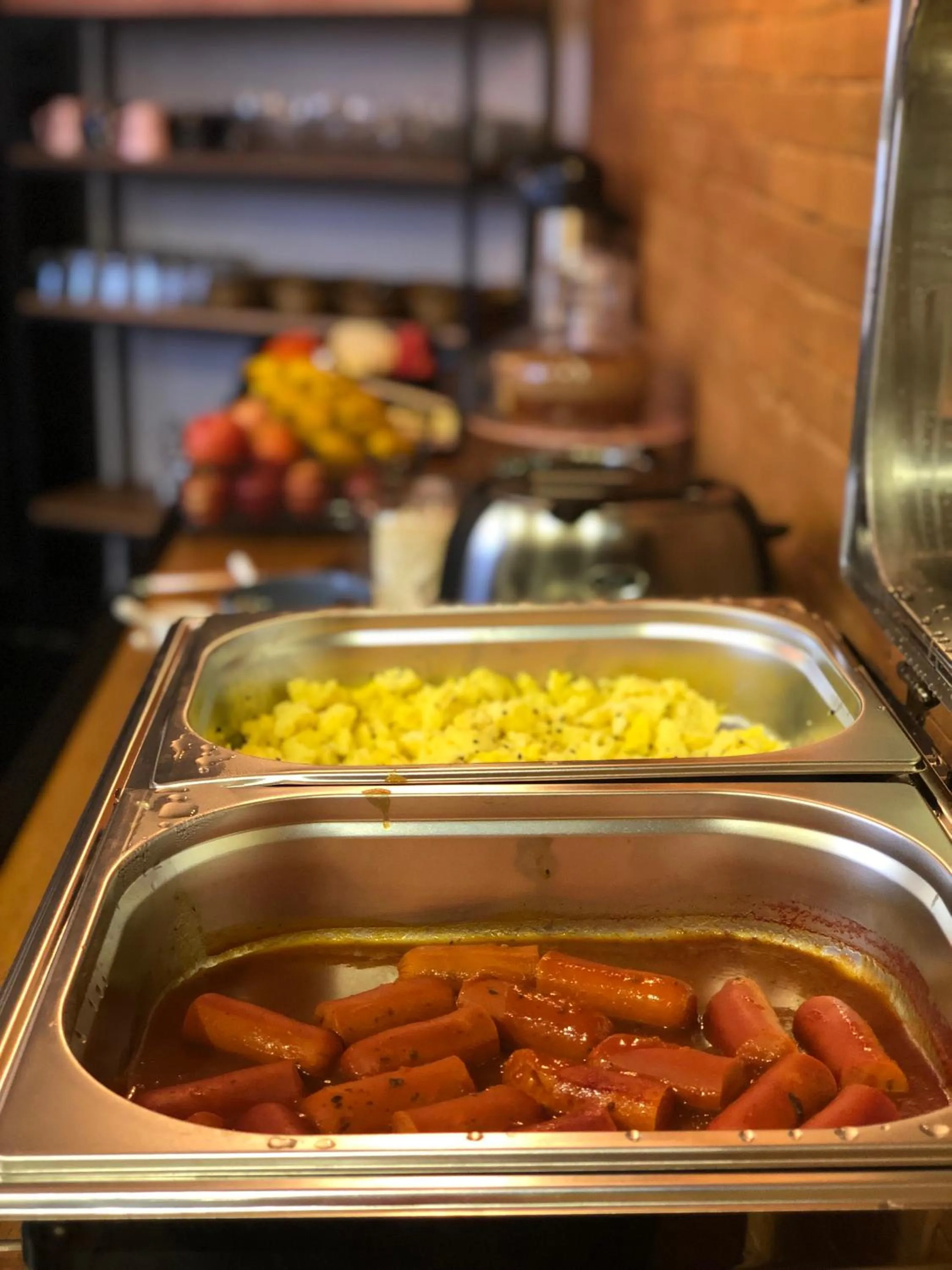 Buffet breakfast in Hotel Diamante