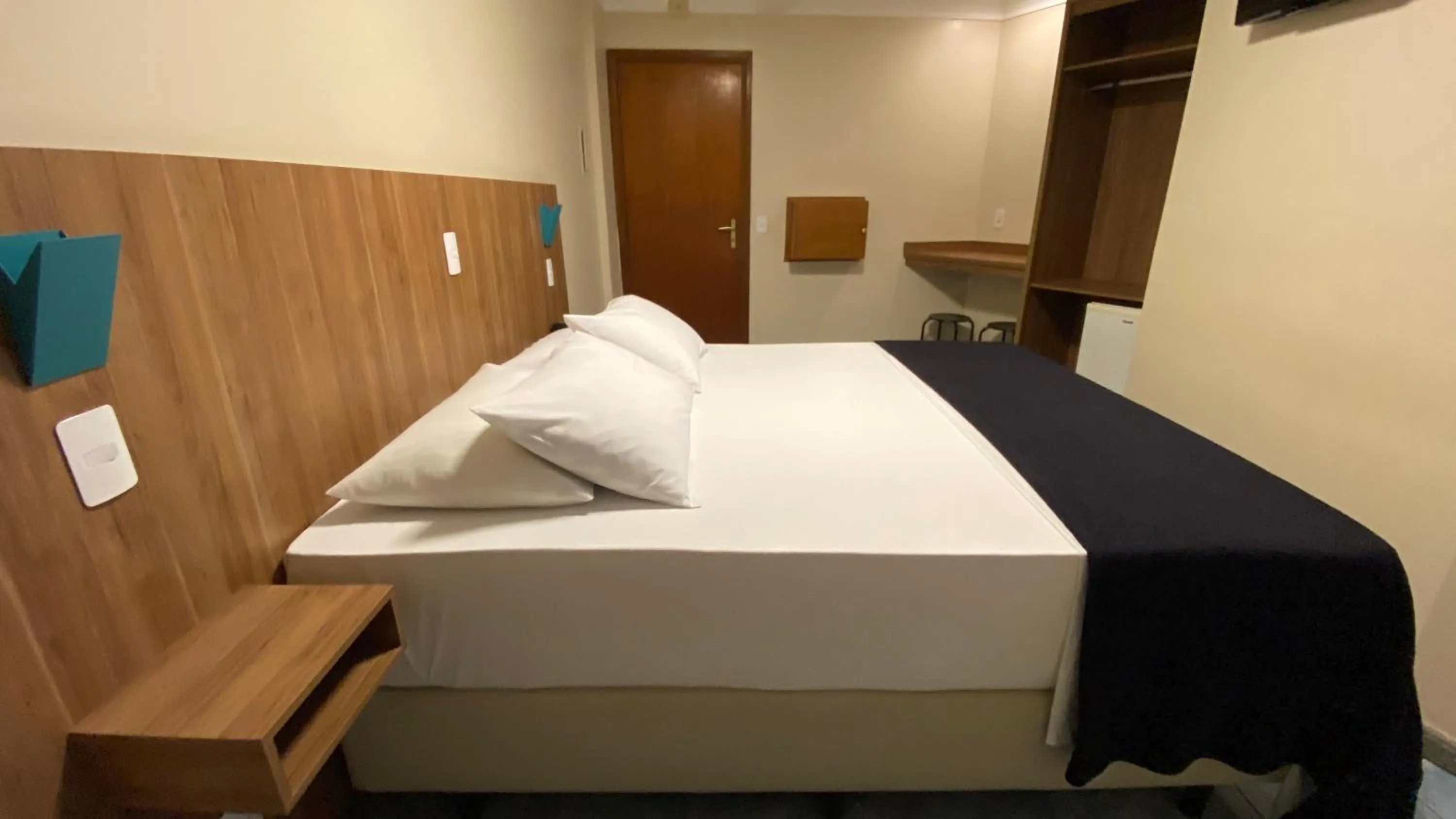 Bed in Hotel Diamante