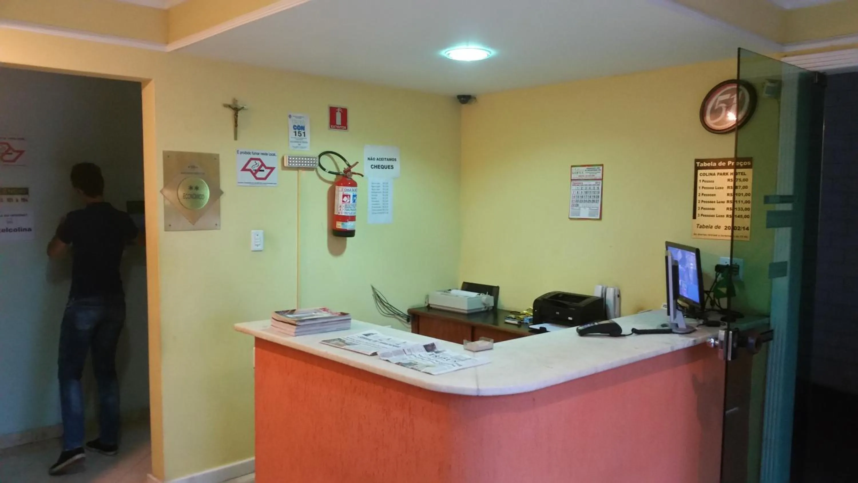 Lobby or reception in Colina Park Hotel