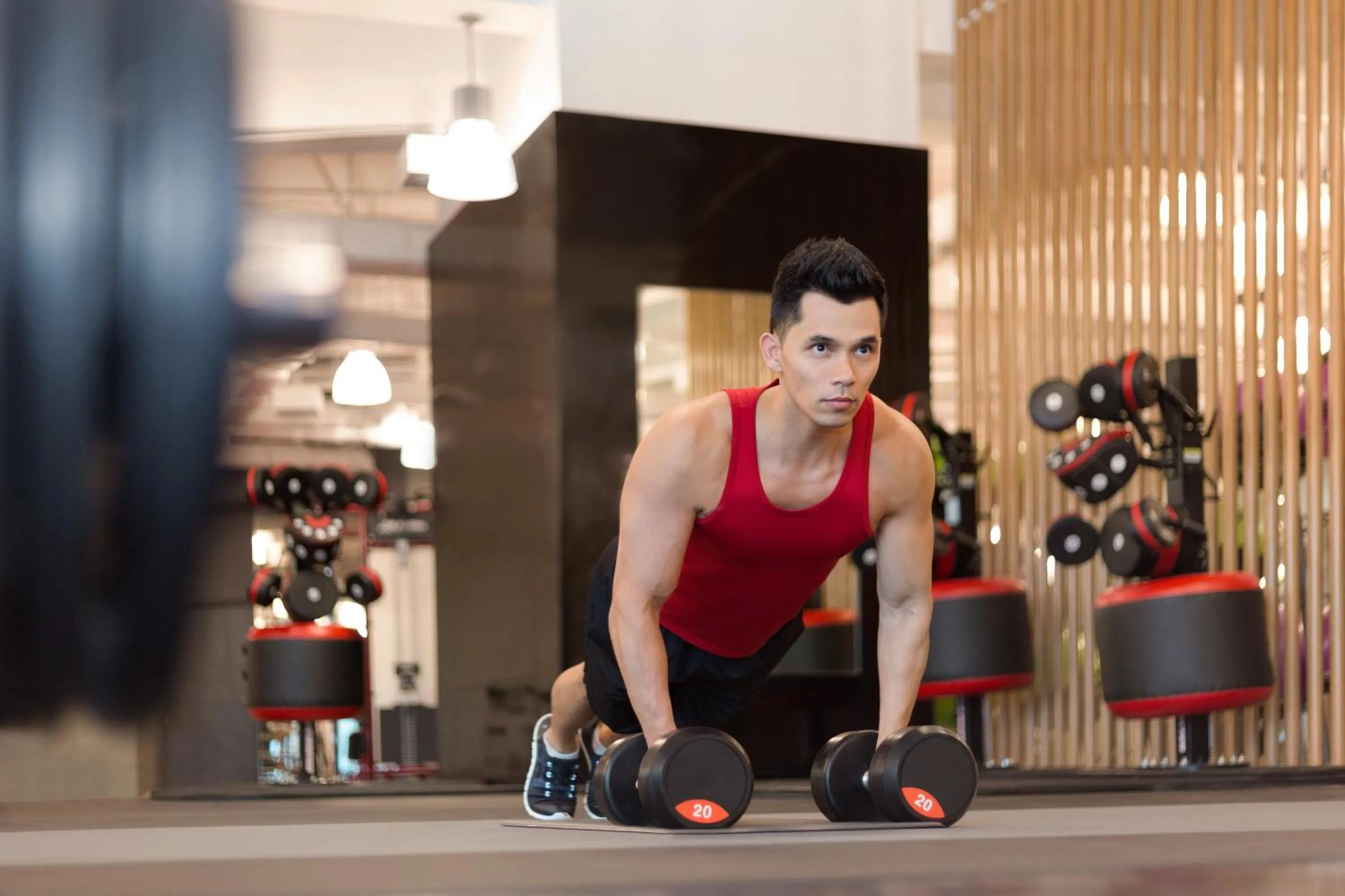 Fitness centre/facilities in Shangri-La The Fort, Manila