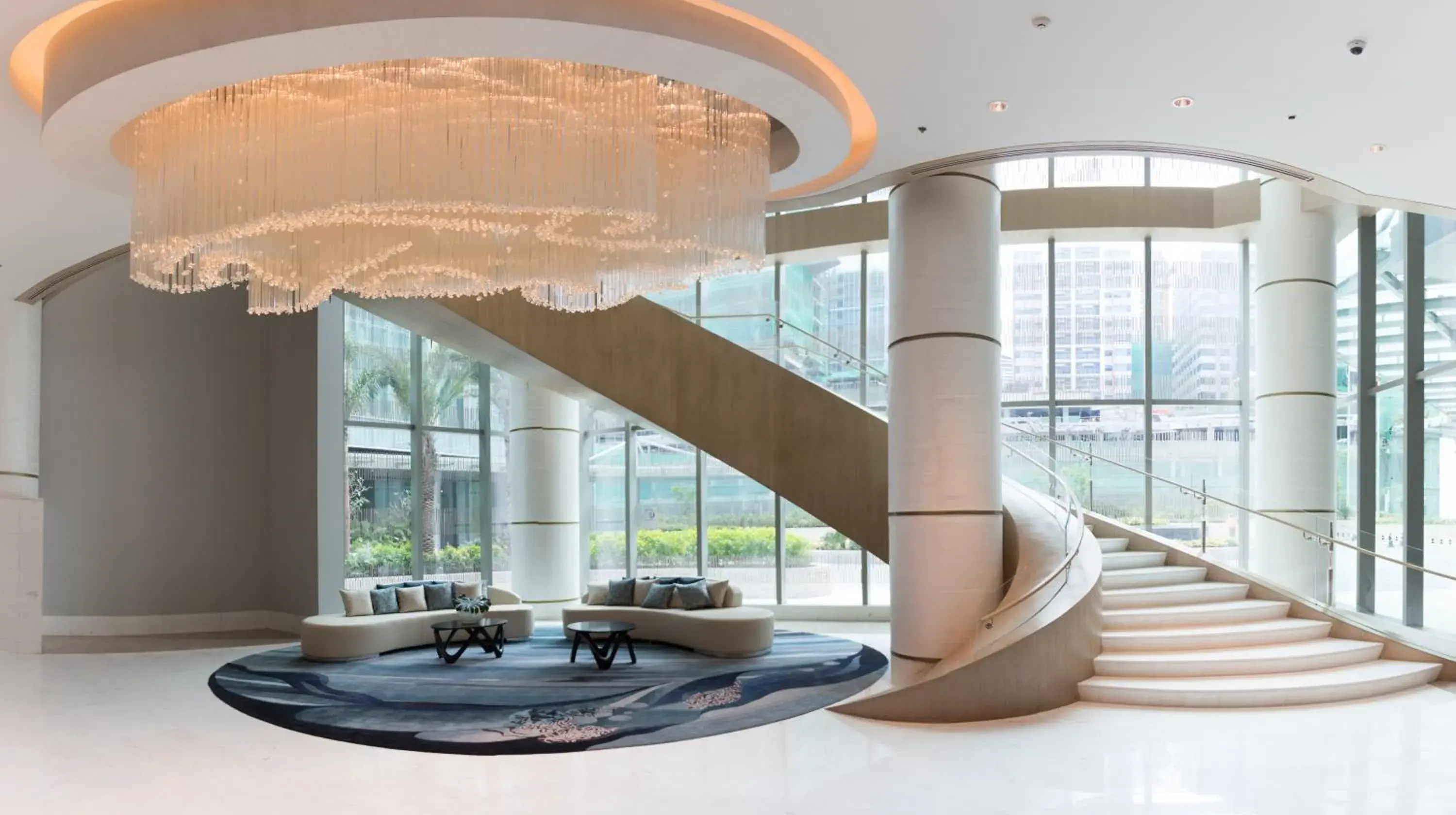 Lobby or reception in Shangri-La The Fort, Manila Lobby or reception in Shangri-La The Fort, Manila