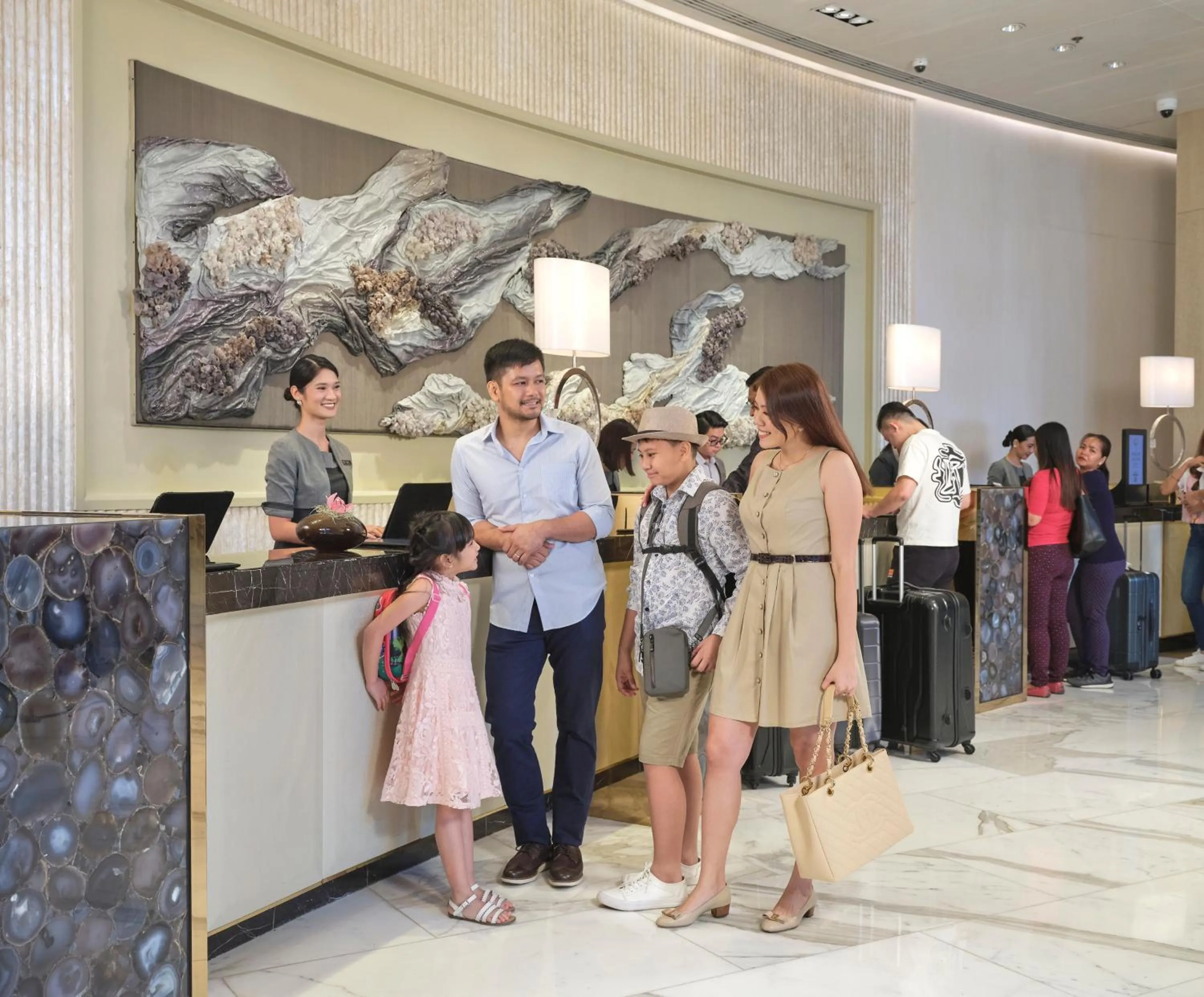 Staff in Shangri-La The Fort, Manila