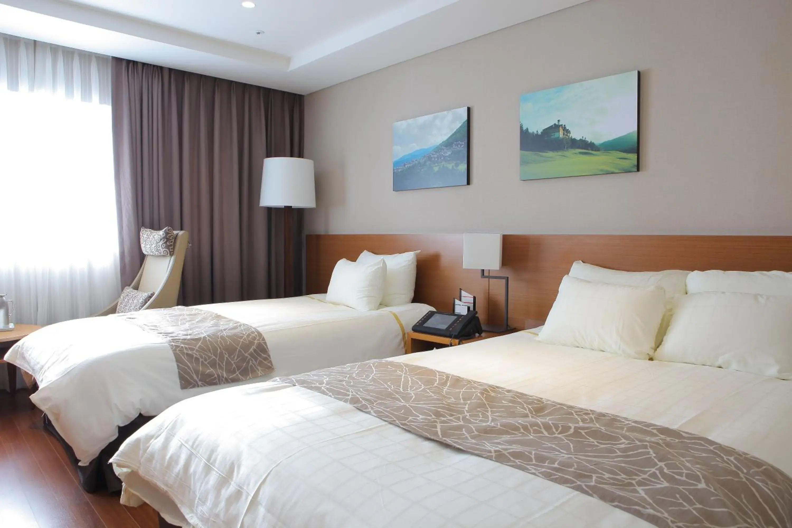 Bed in Mona Yongpyong Bed in Mona Yongpyong