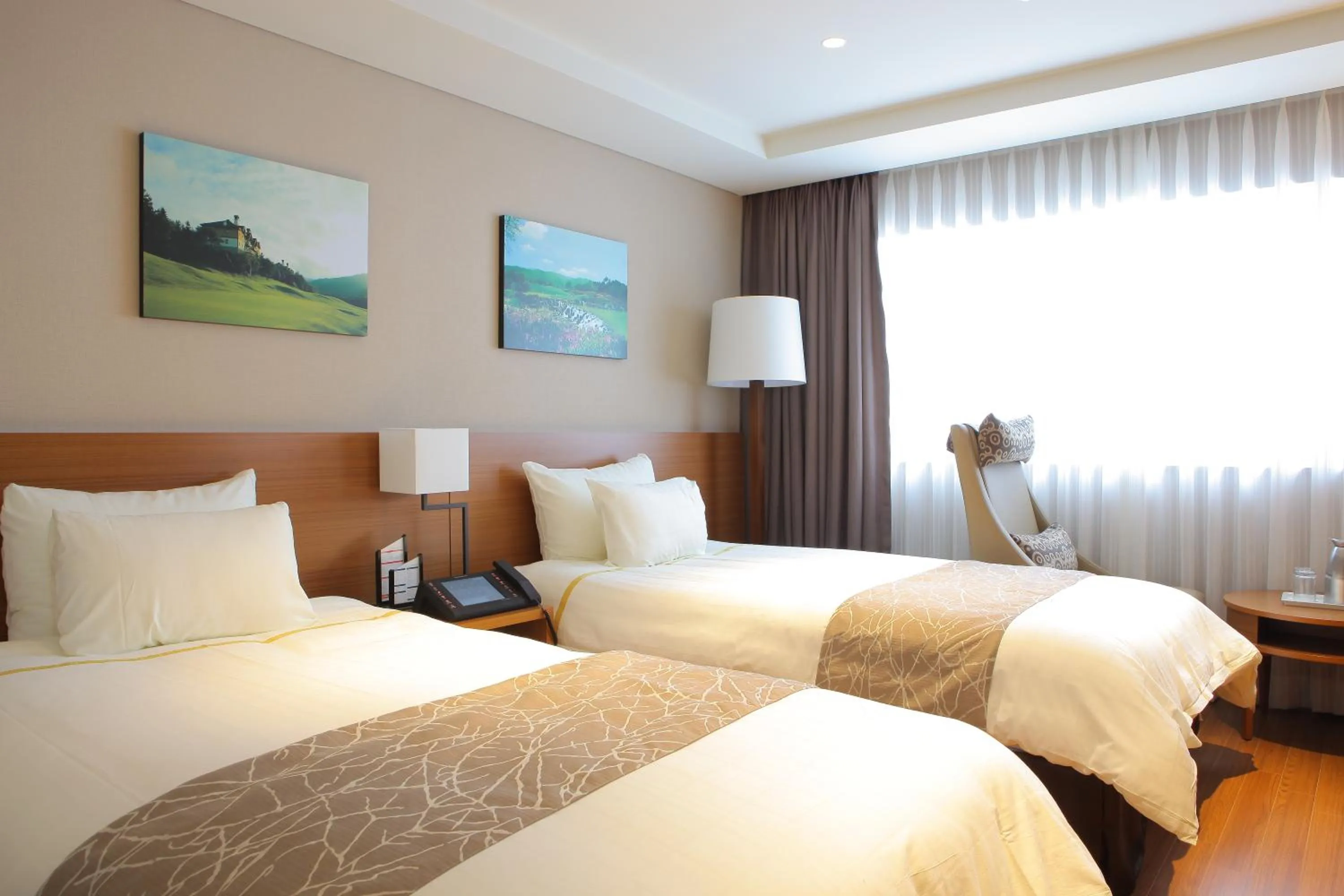 Bed in Mona Yongpyong