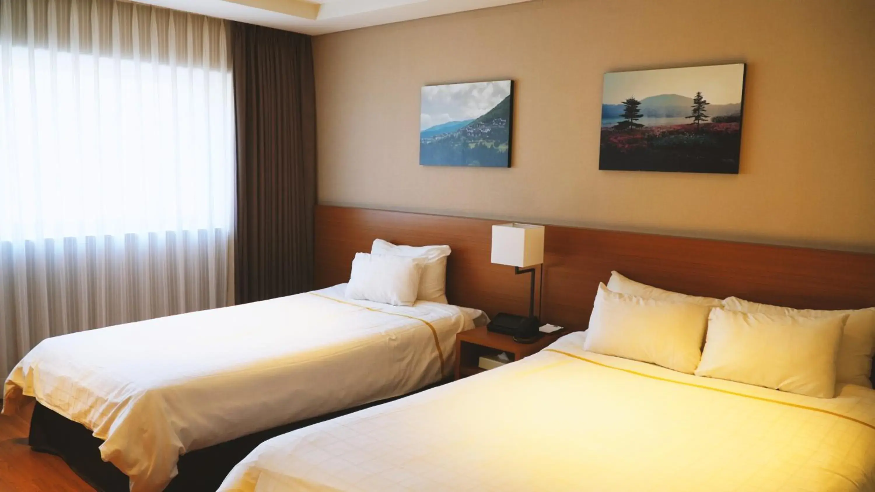 Bed in Mona Yongpyong Bed in Mona Yongpyong