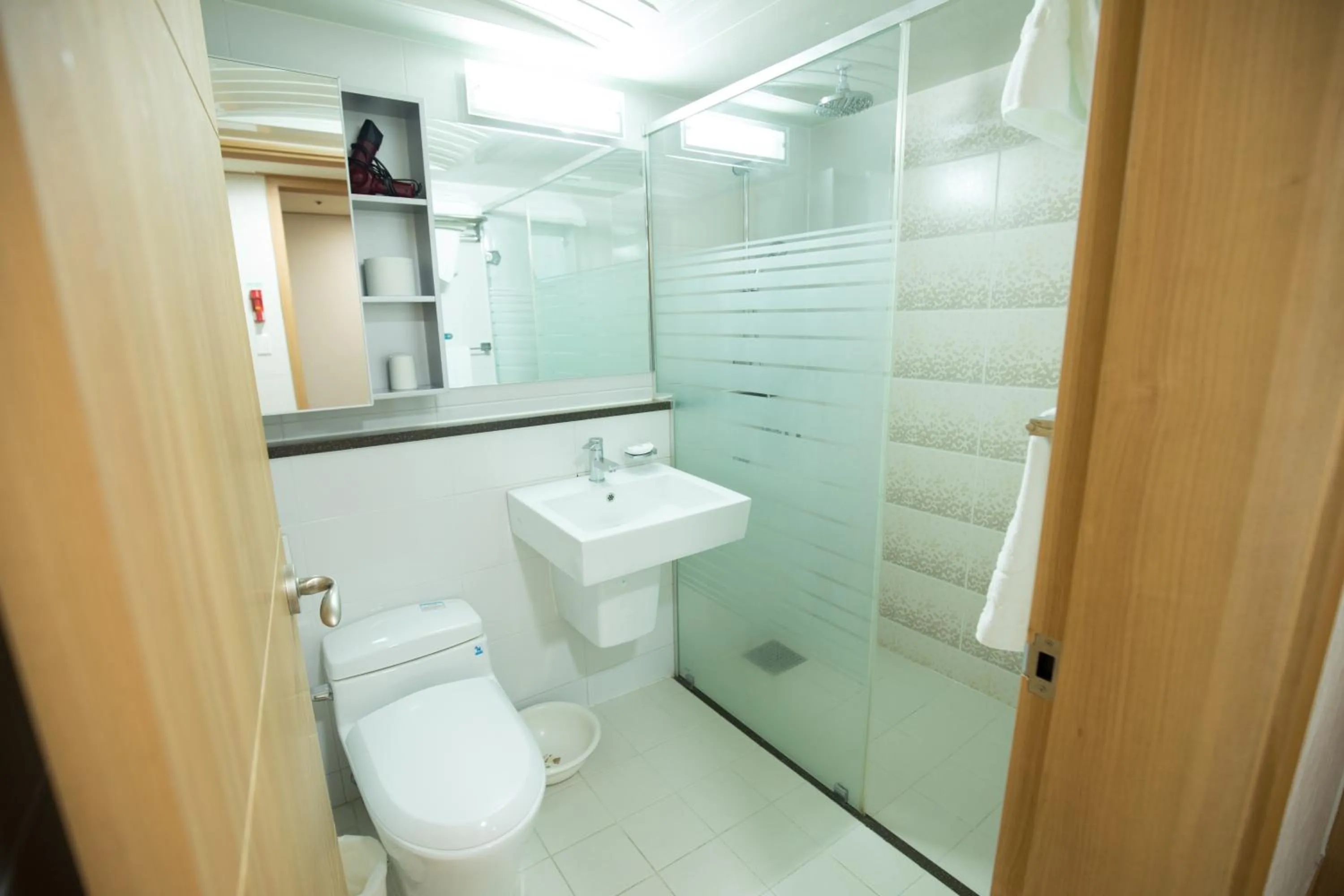 Shower in Mona Yongpyong