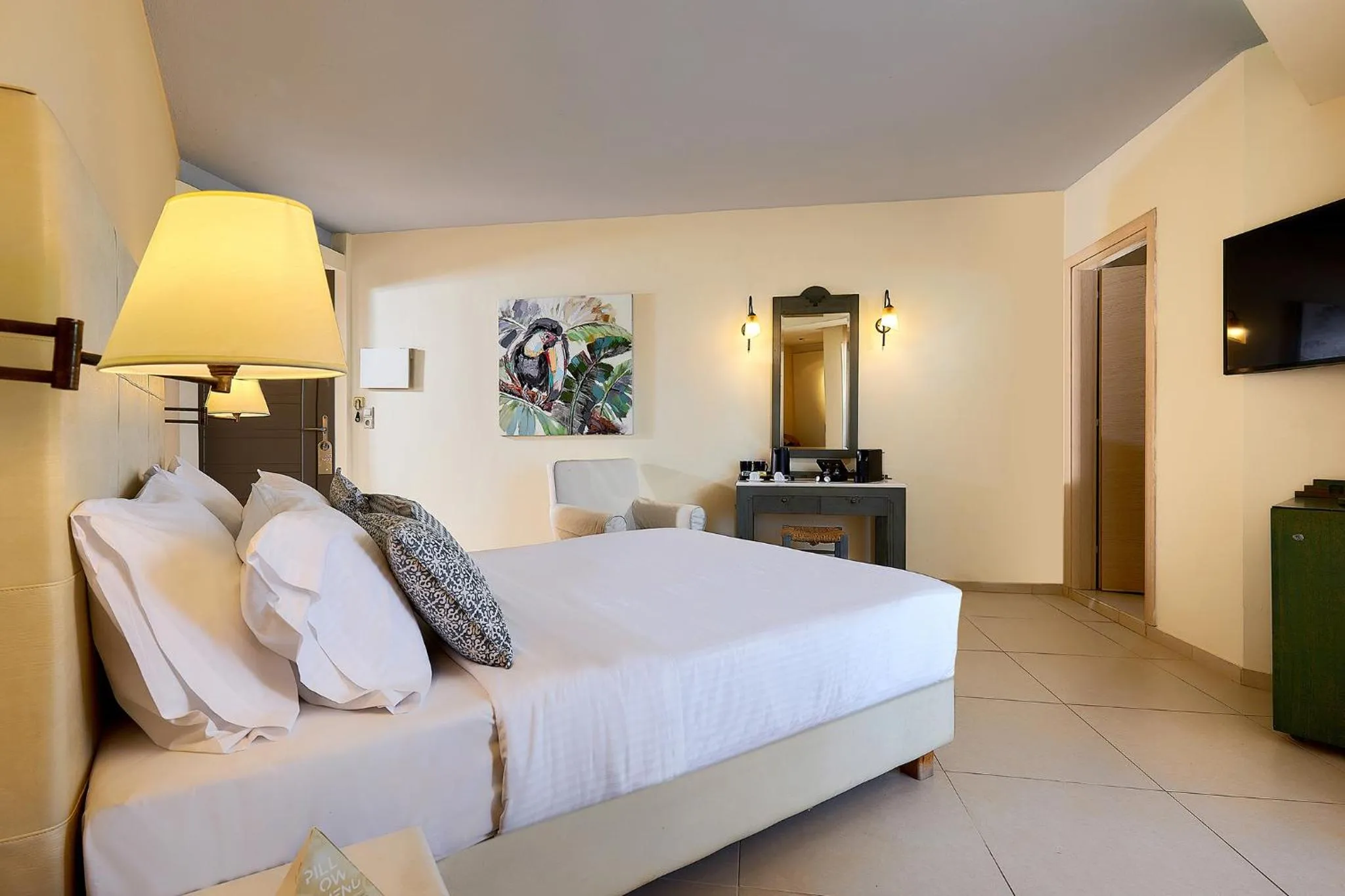 Photo of the whole room, Bed in Sissi Bay Resort