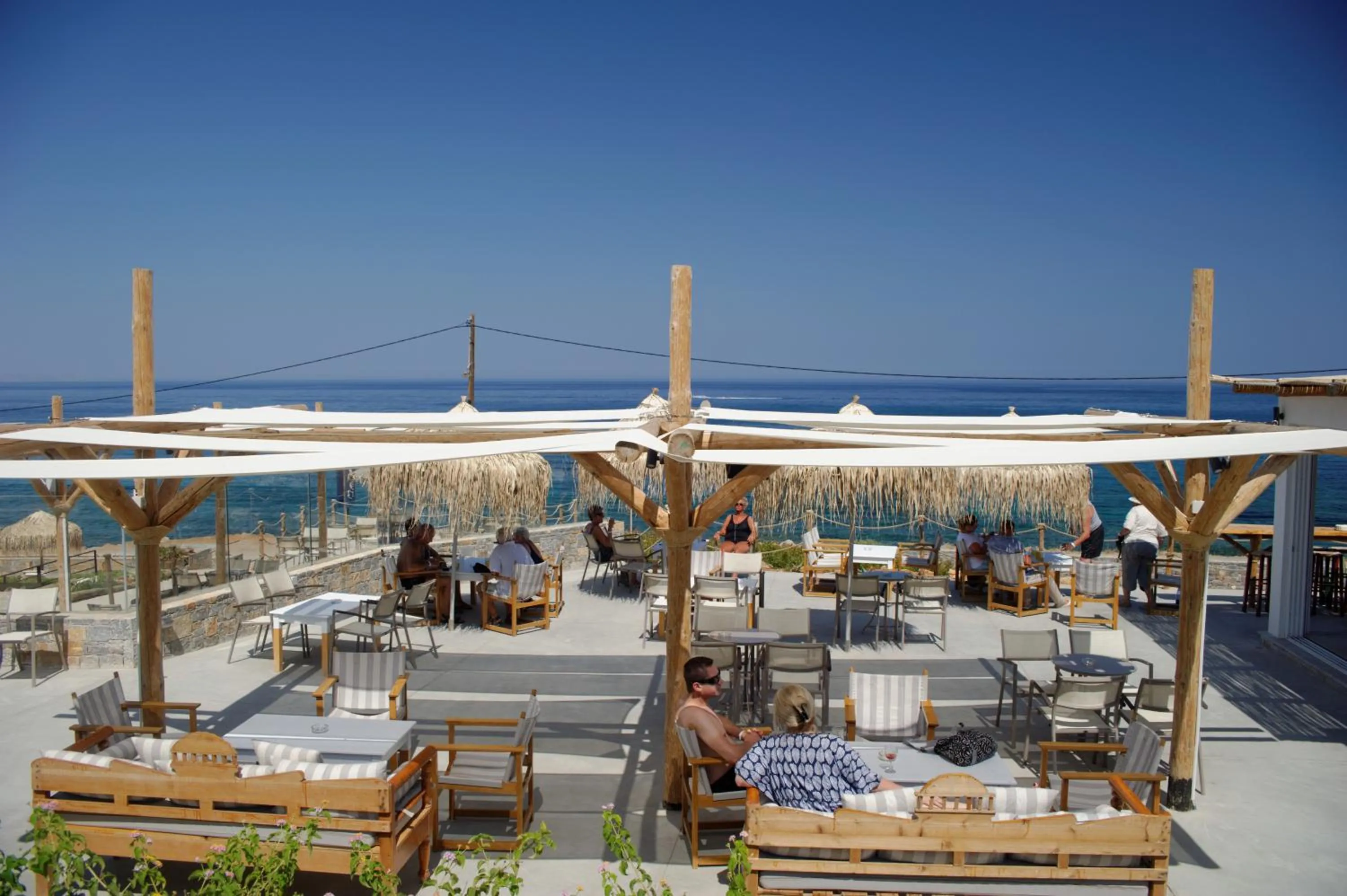 Lounge or bar, Restaurant/Places to Eat in Sissi Bay Resort