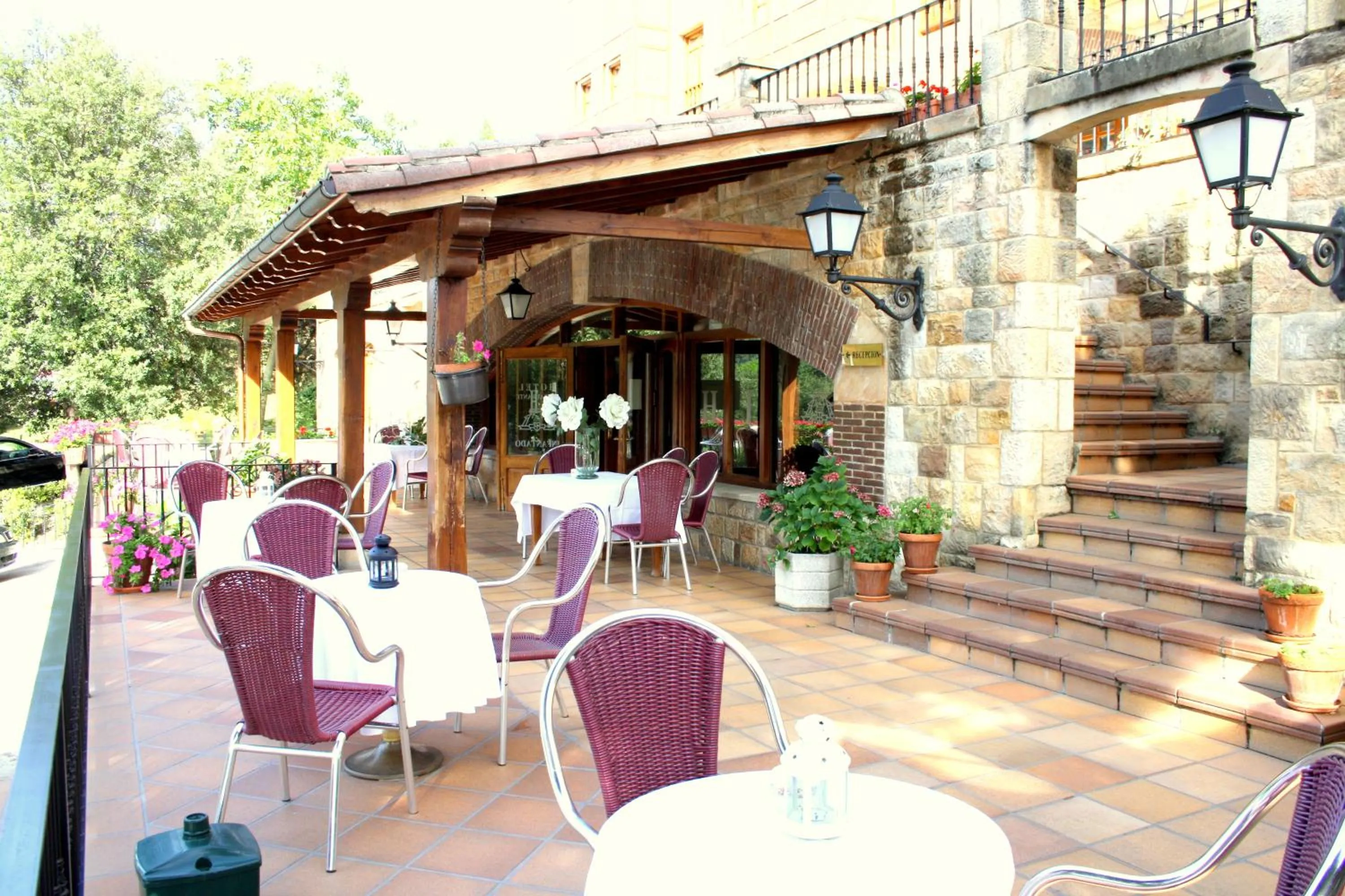 Balcony/Terrace in Hotel Infantado