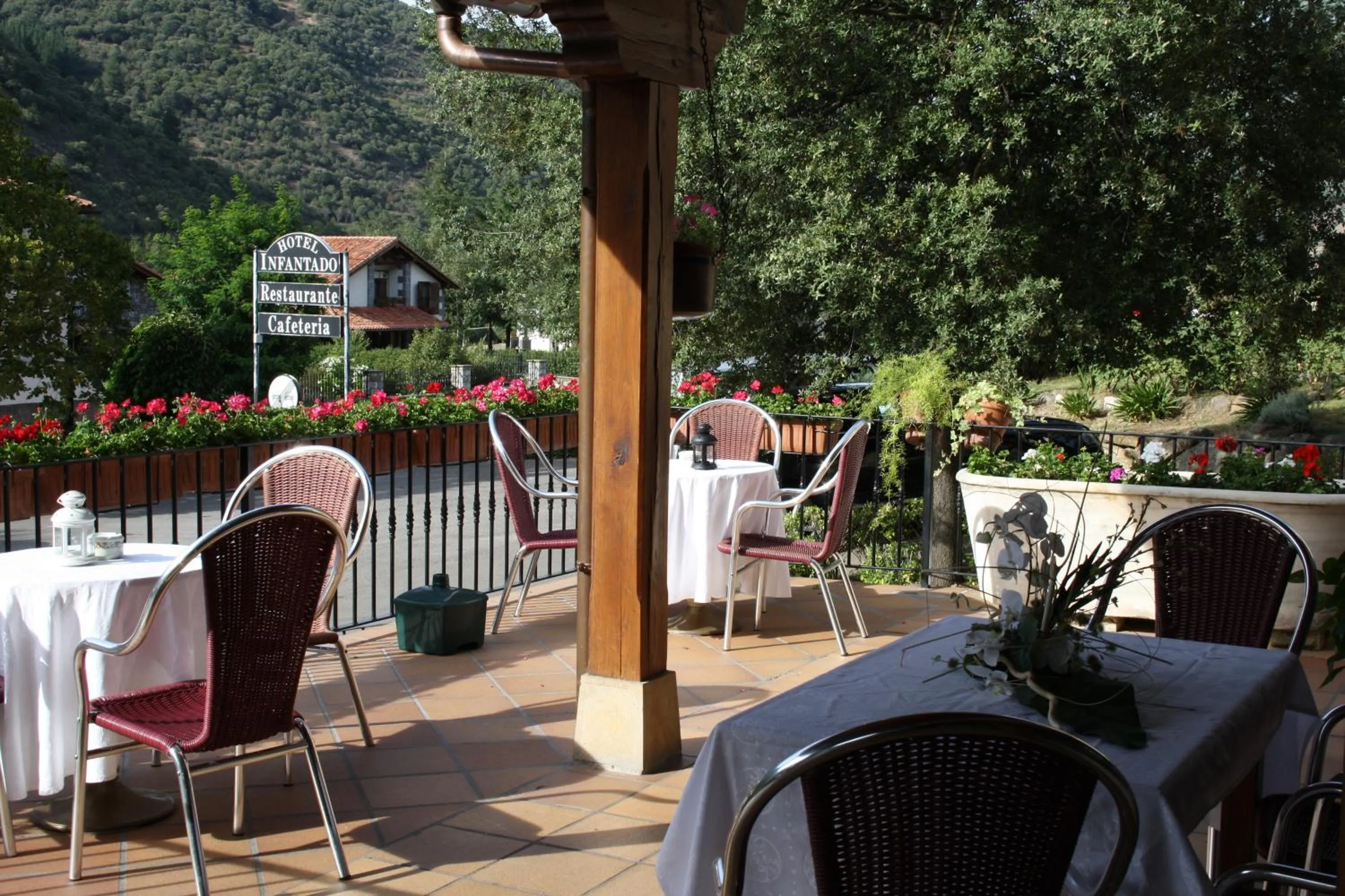 Balcony/Terrace in Hotel Infantado