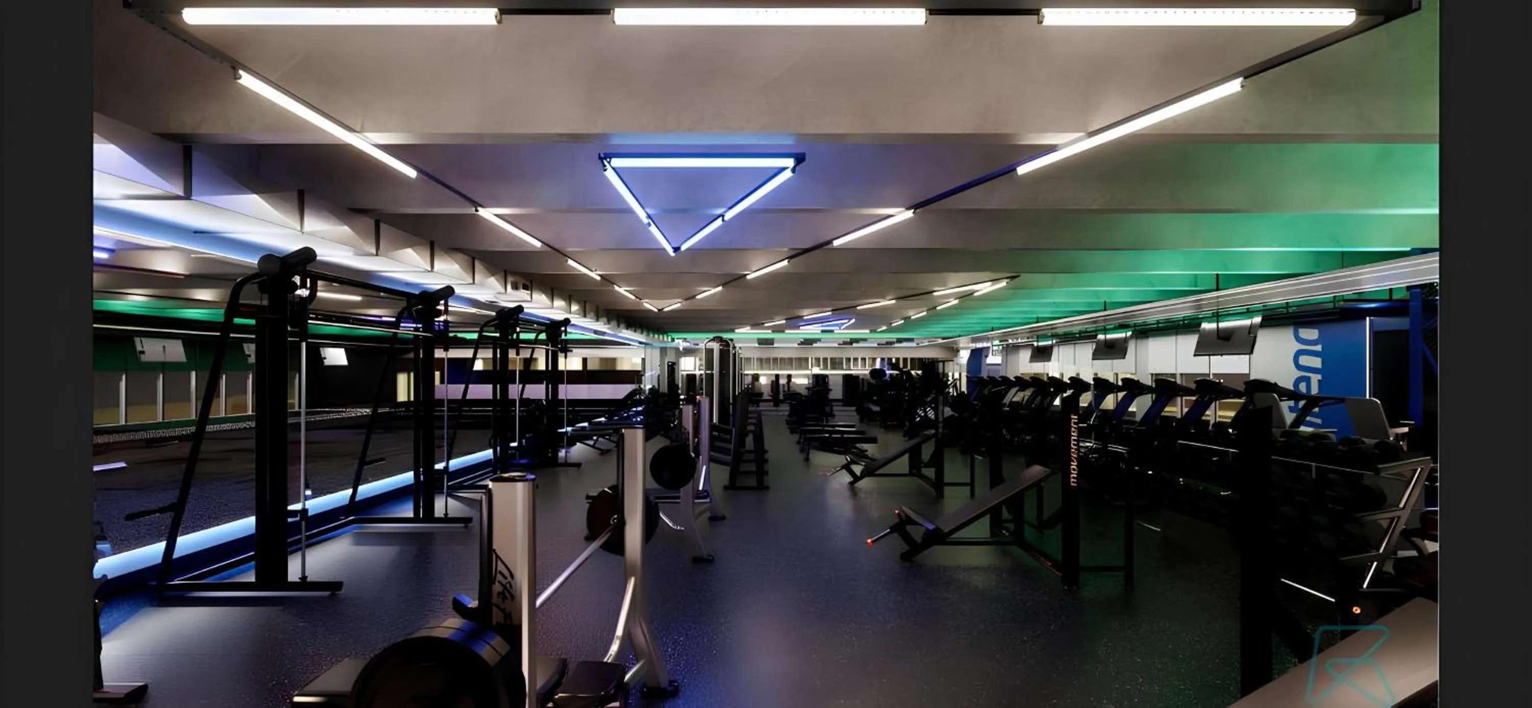 Fitness centre/facilities in Hotel Dan Inn Ribeirão Preto By Nacional Inn