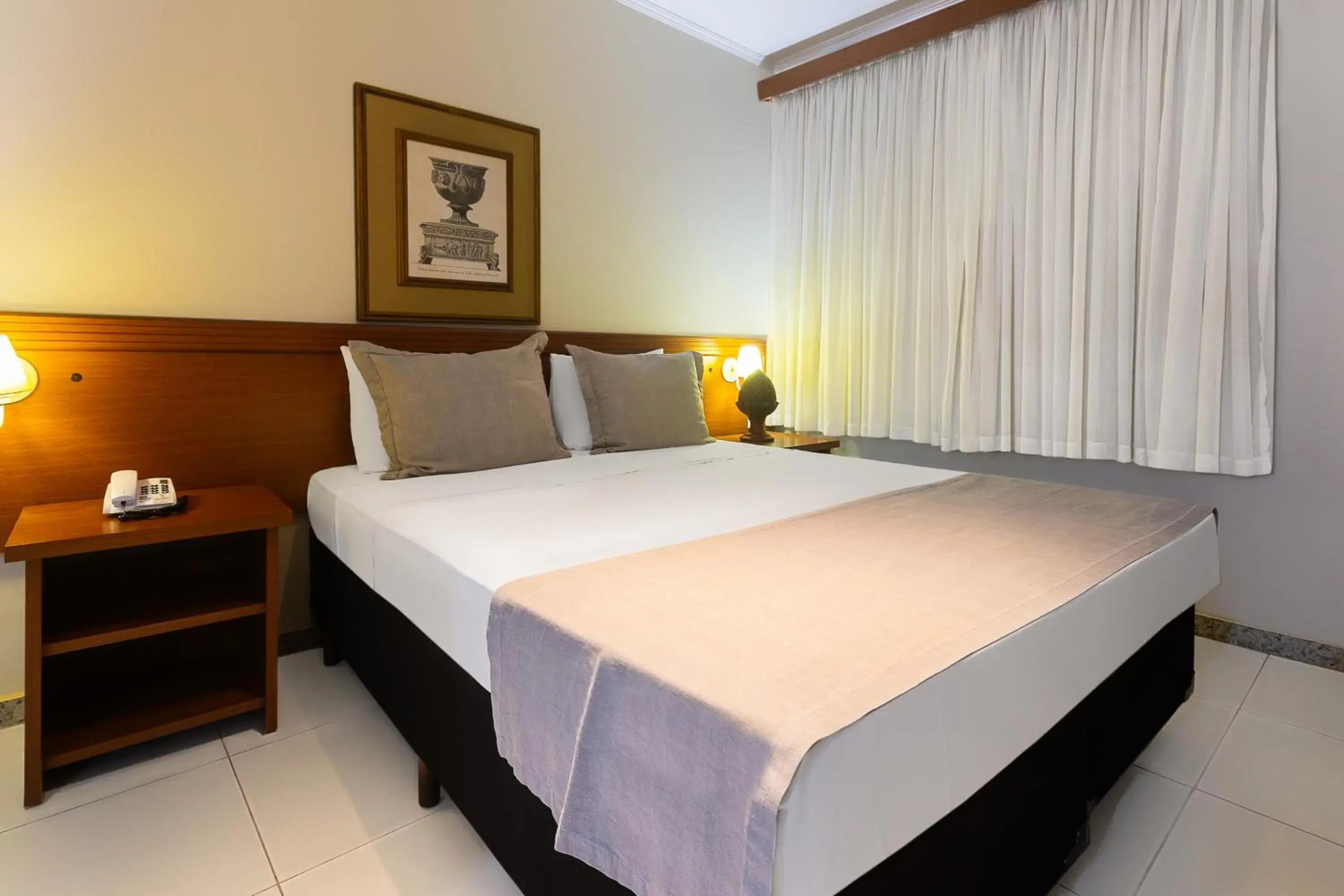 Bedroom, Bed in Hotel Dan Inn Ribeirão Preto By Nacional Inn Bedroom, Bed in Hotel Dan Inn Ribeirão Preto By Nacional Inn