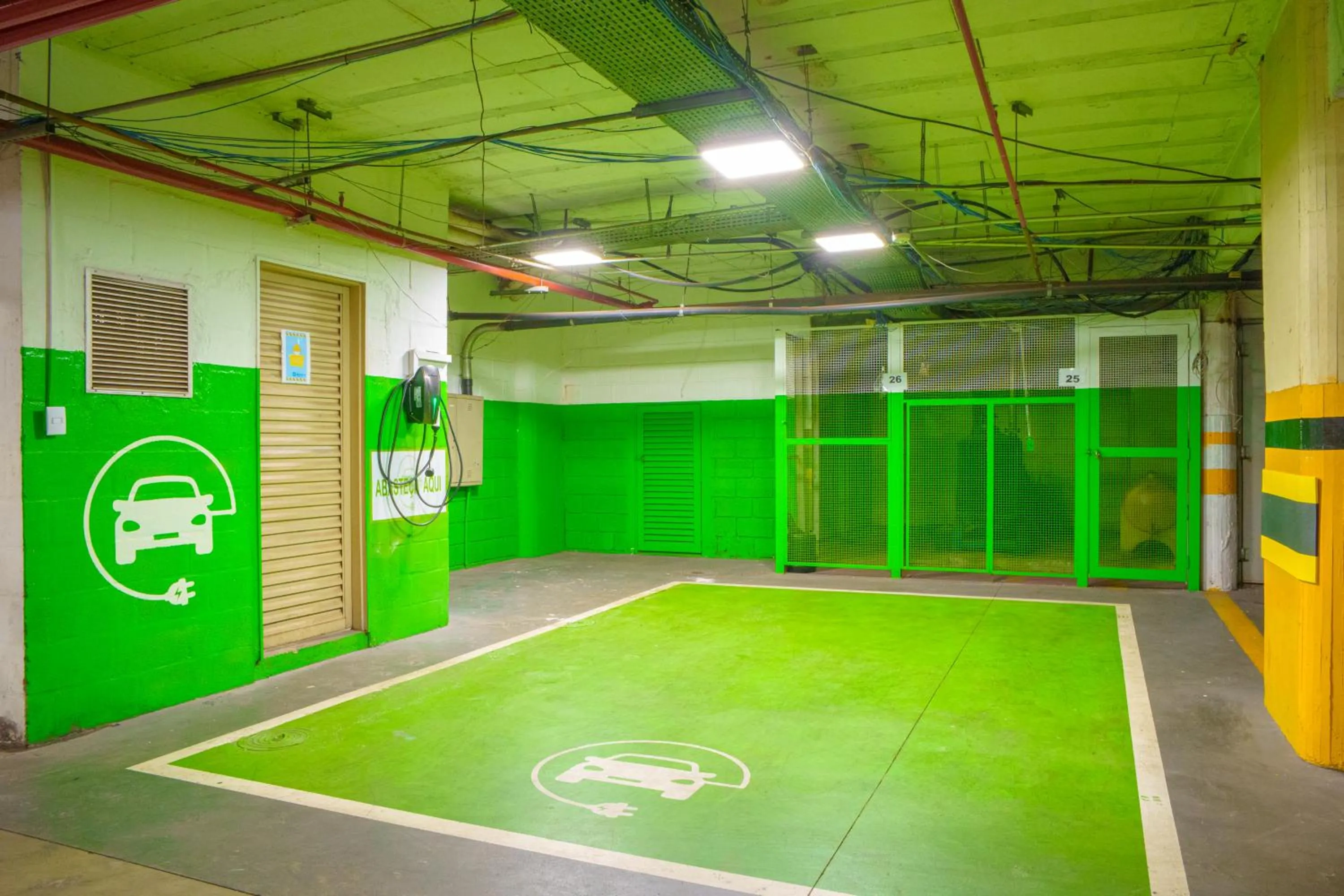 Parking in Hotel Dan Inn Ribeirão Preto By Nacional Inn