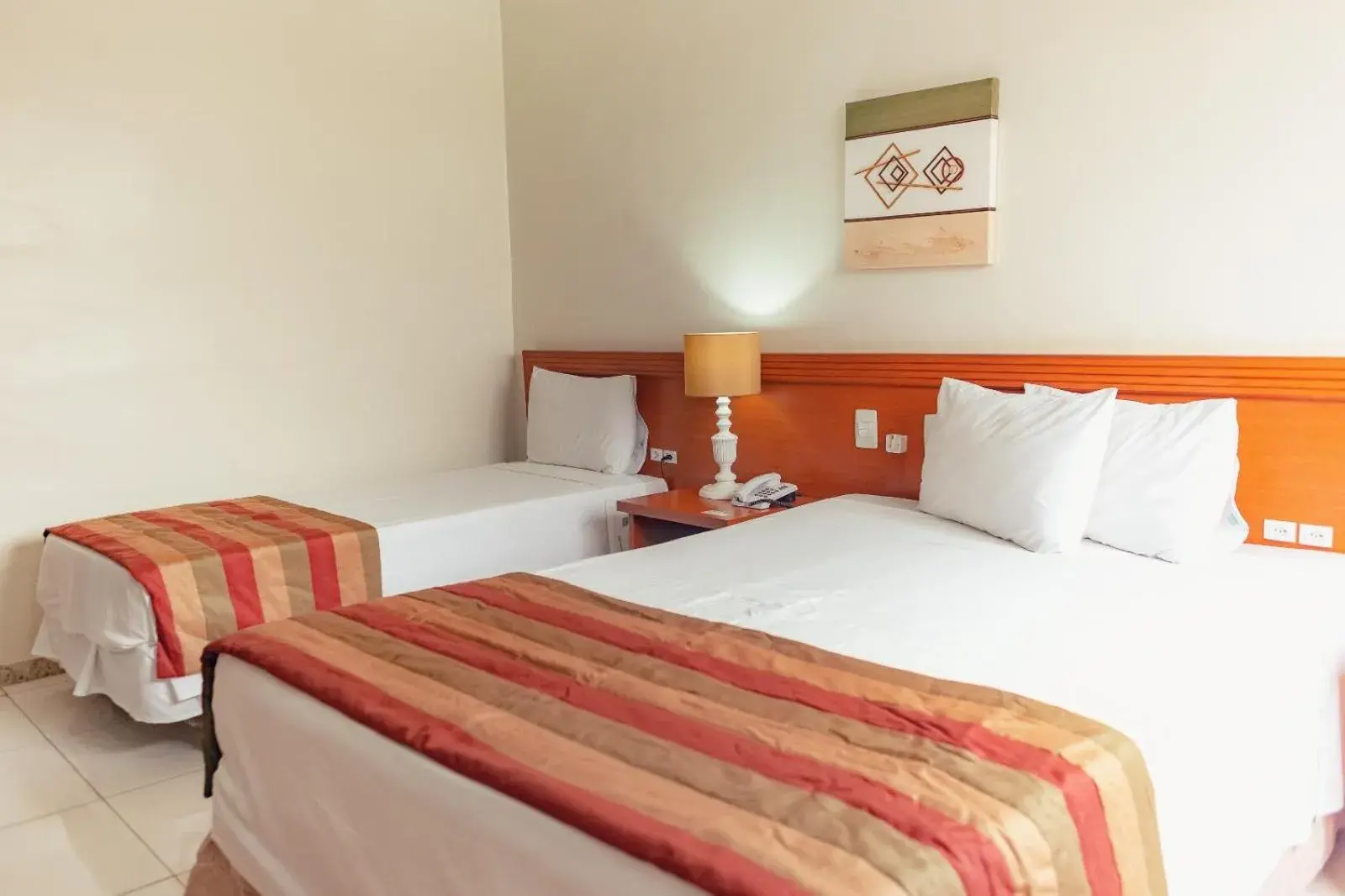 Bedroom, Bed in Hotel Dan Inn Ribeirão Preto By Nacional Inn Bedroom, Bed in Hotel Dan Inn Ribeirão Preto By Nacional Inn