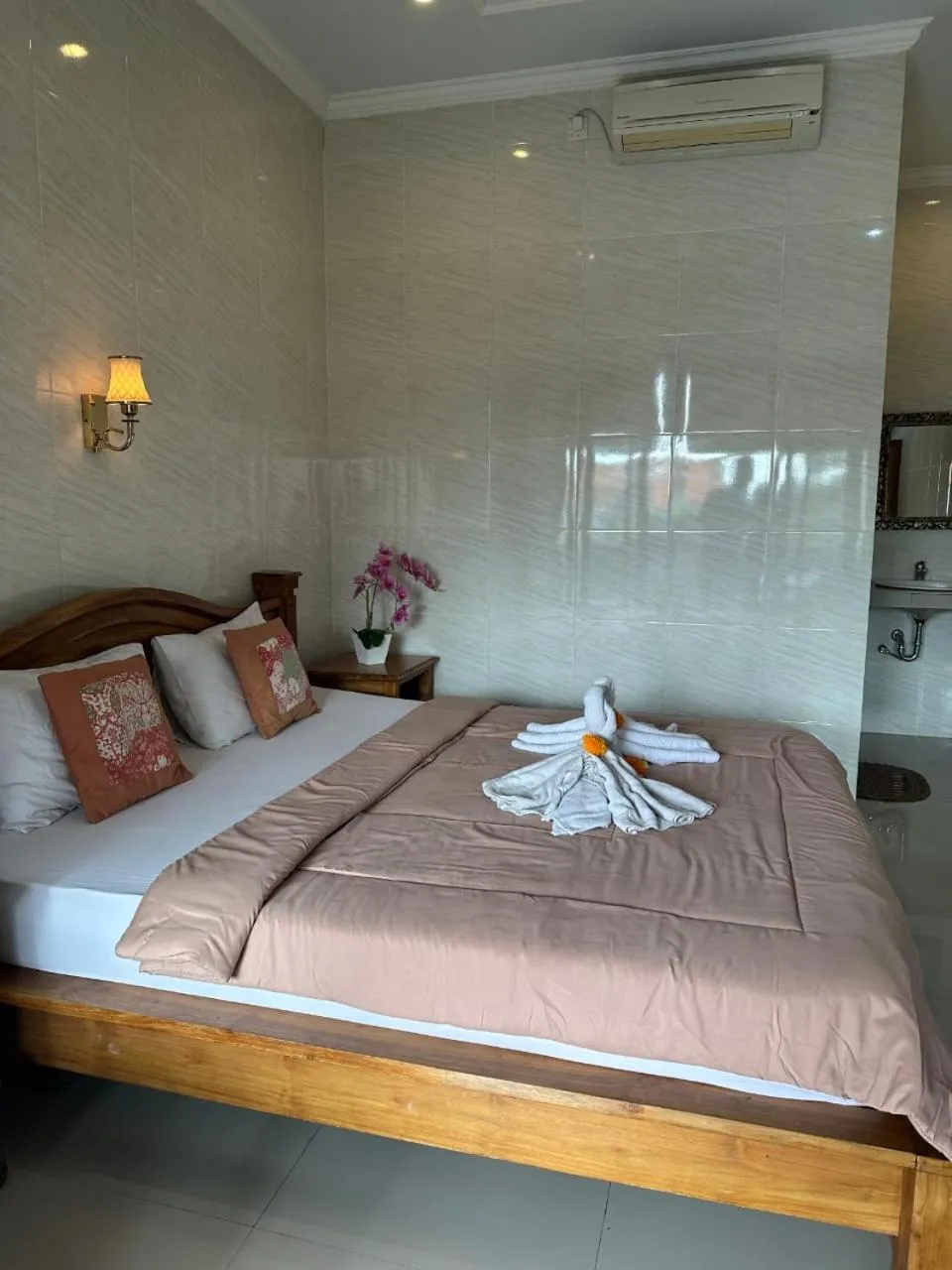 Bed in Rumah Ary Homestay & Spa