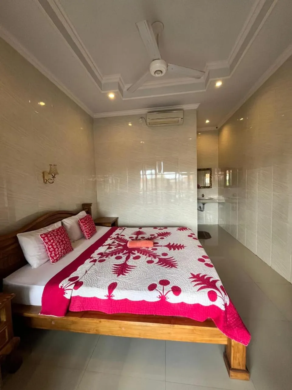 Bed in Rumah Ary Homestay & Spa