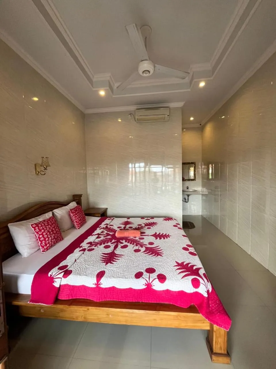 Bed in Rumah Ary Homestay & Spa