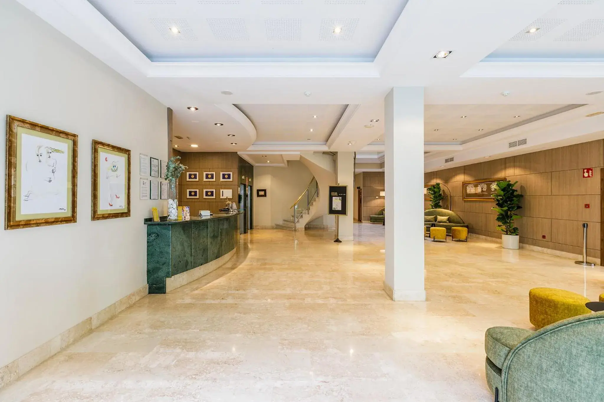 Lobby or reception in Hotel Torremar - Mares Lobby or reception in Hotel Torremar - Mares