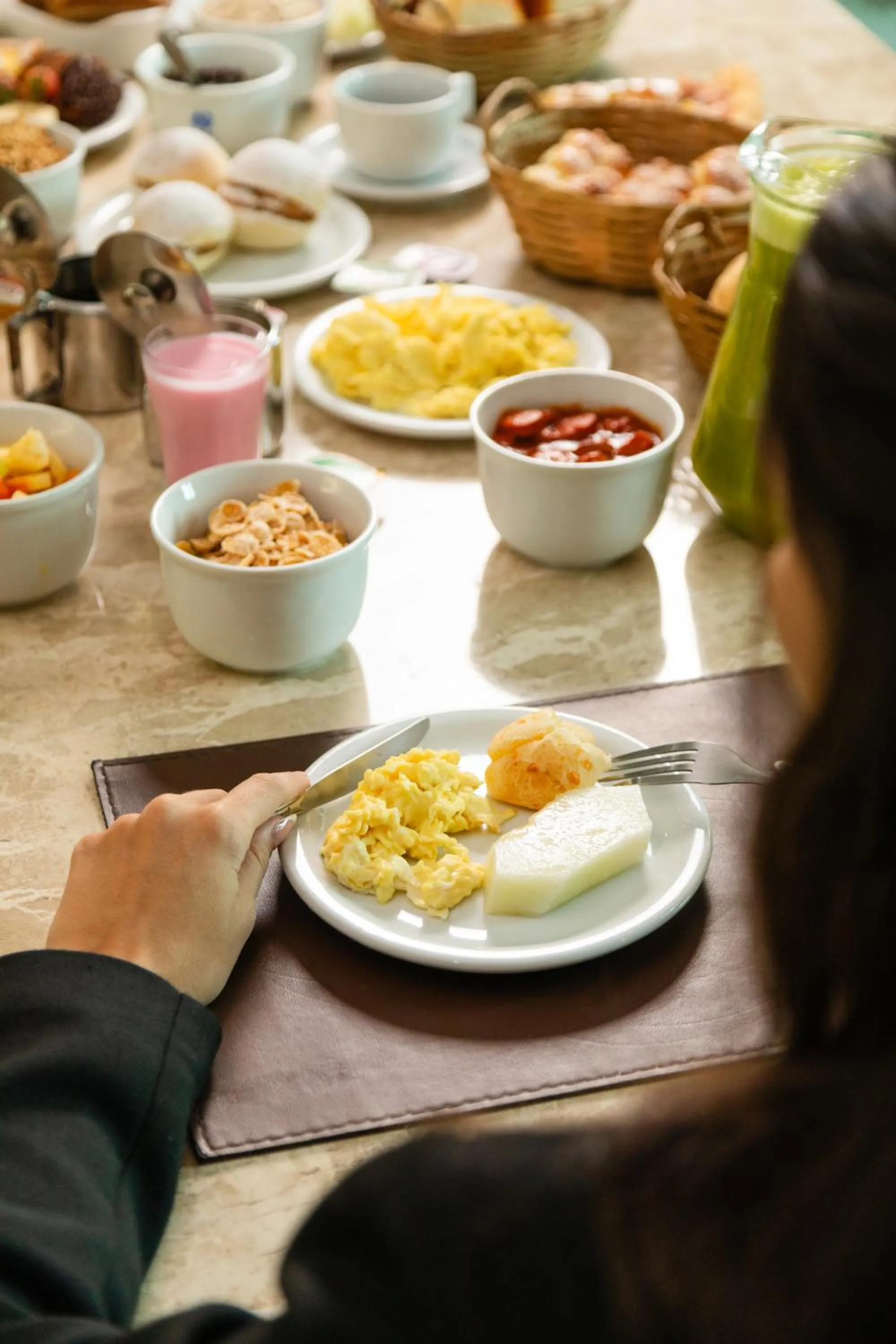 Breakfast in Hotel Dan Inn Franca & Convenções By Nacional Inn