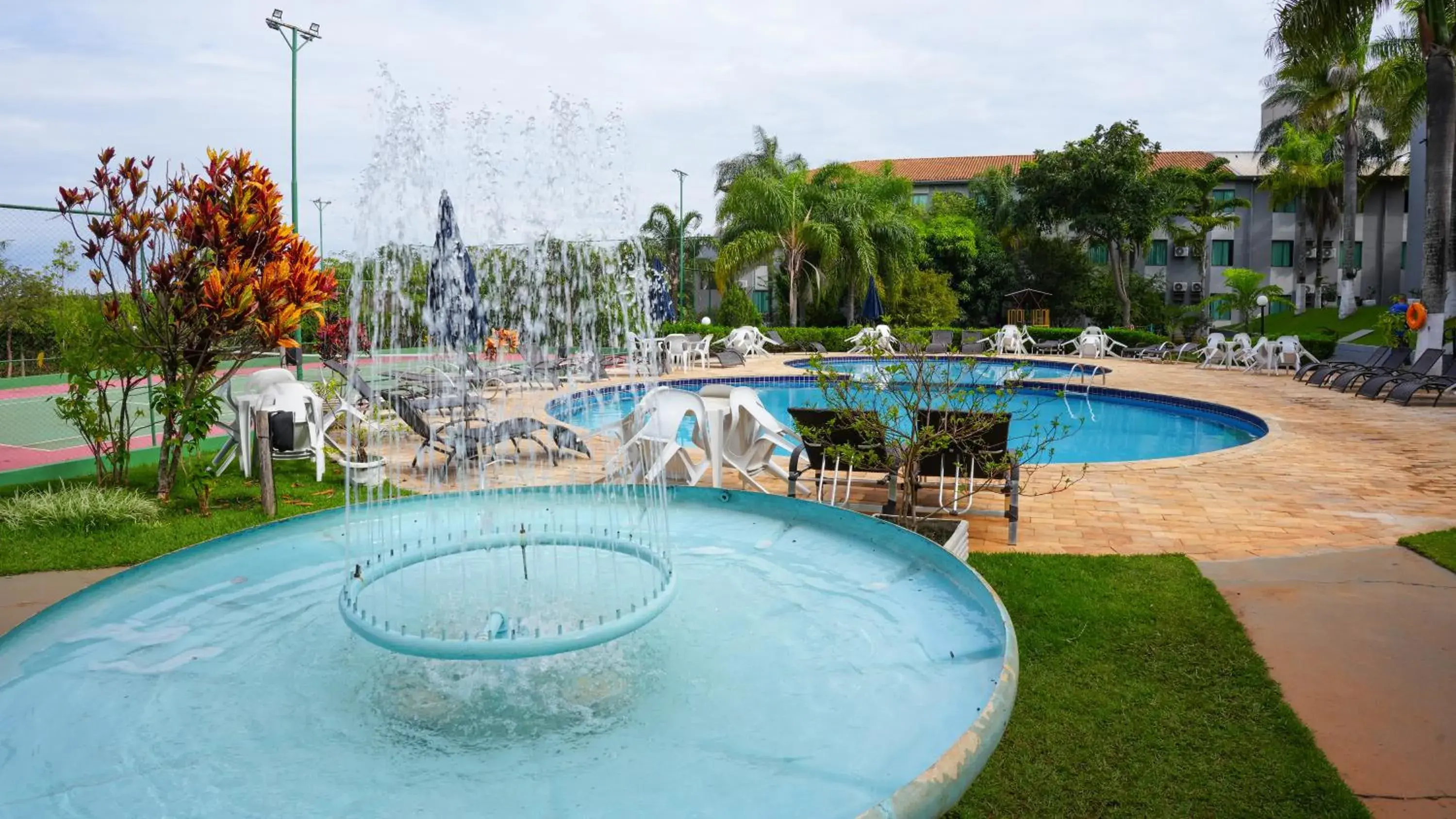 Garden view in Hotel Dan Inn Franca & Convenções By Nacional Inn Garden view in Hotel Dan Inn Franca & Convenções By Nacional Inn