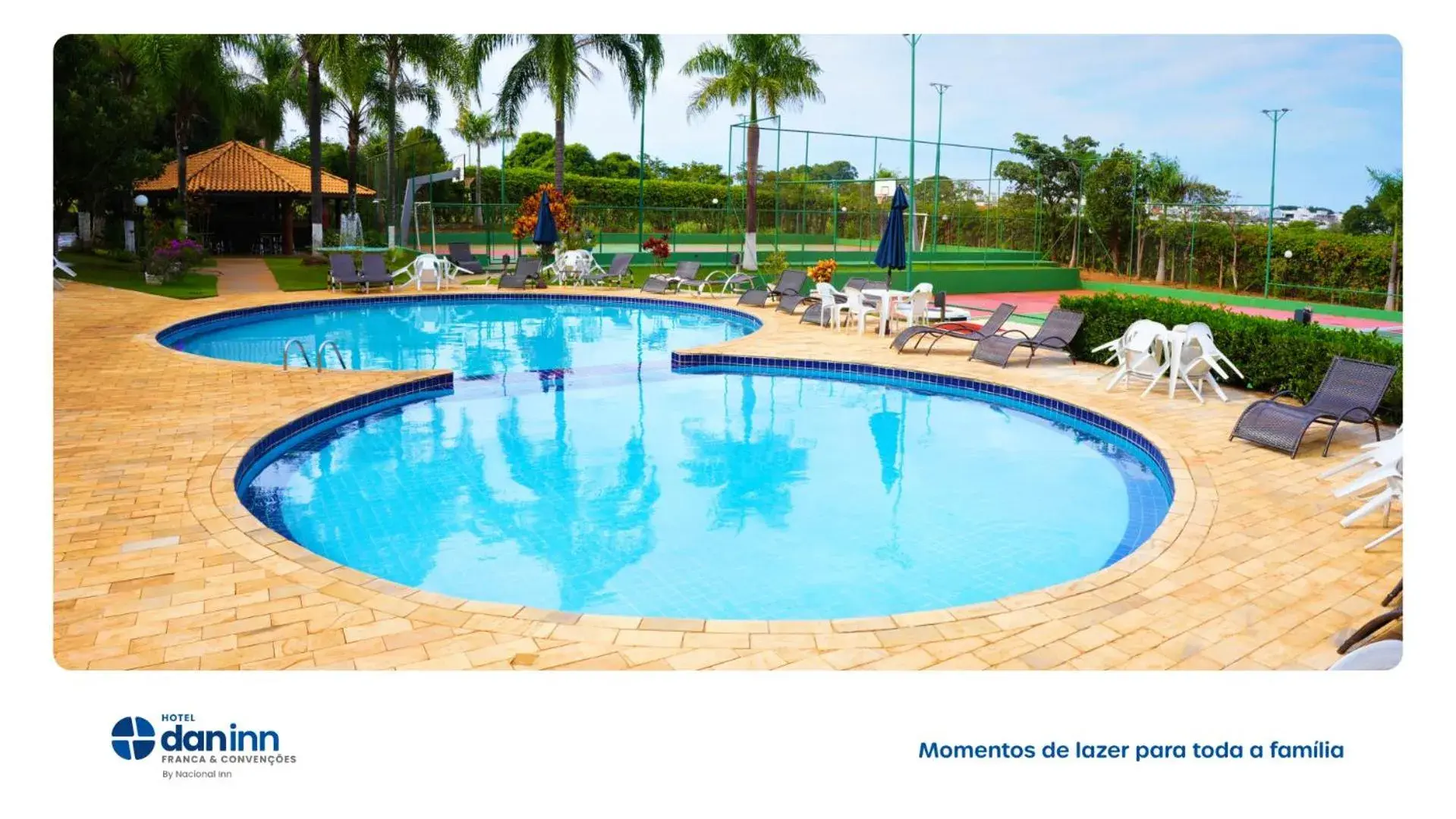 Swimming pool in Hotel Dan Inn Franca & Convenções By Nacional Inn Swimming pool in Hotel Dan Inn Franca & Convenções By Nacional Inn