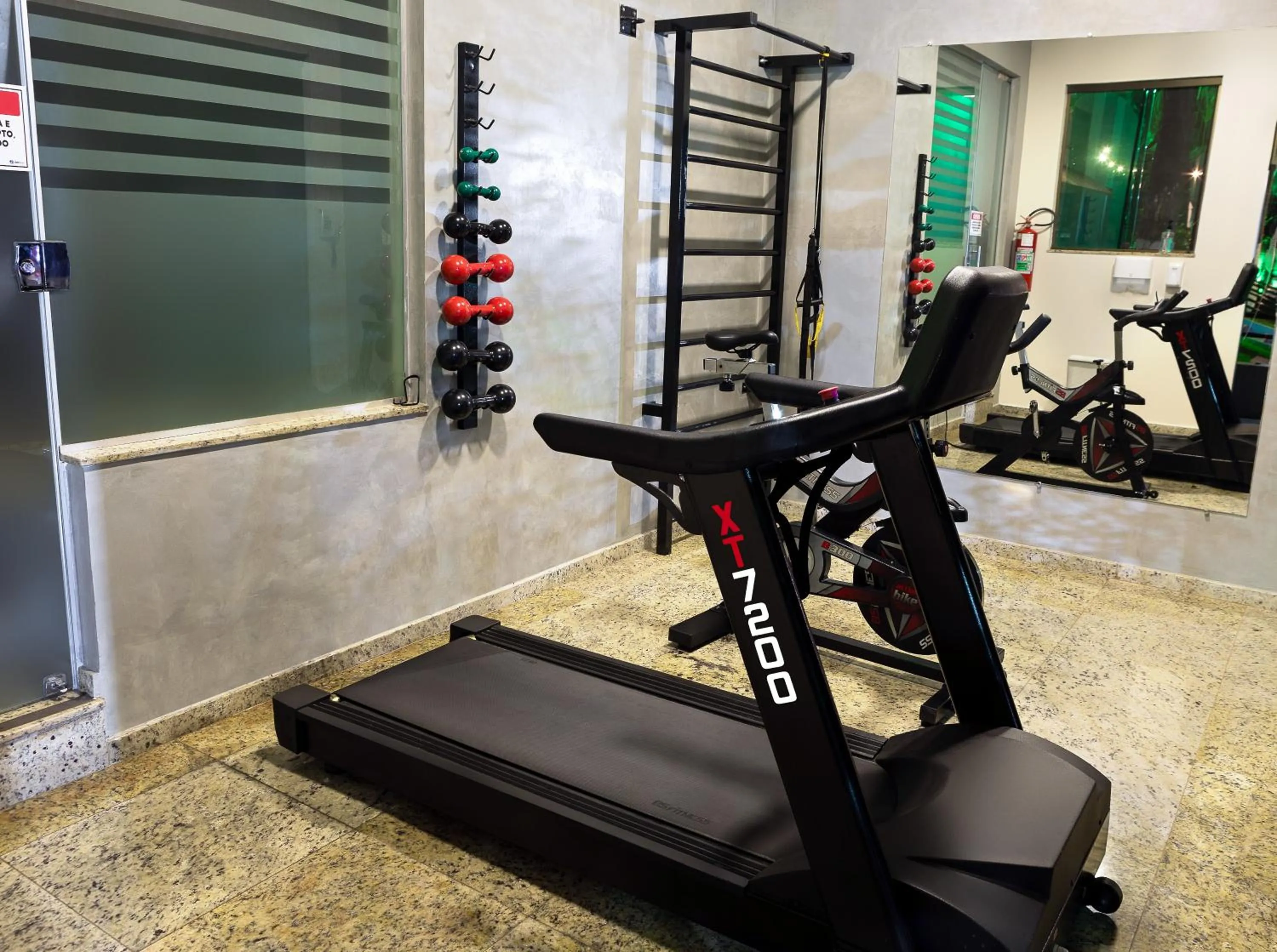 Fitness centre/facilities in Hotel Dan Inn Franca & Convenções By Nacional Inn