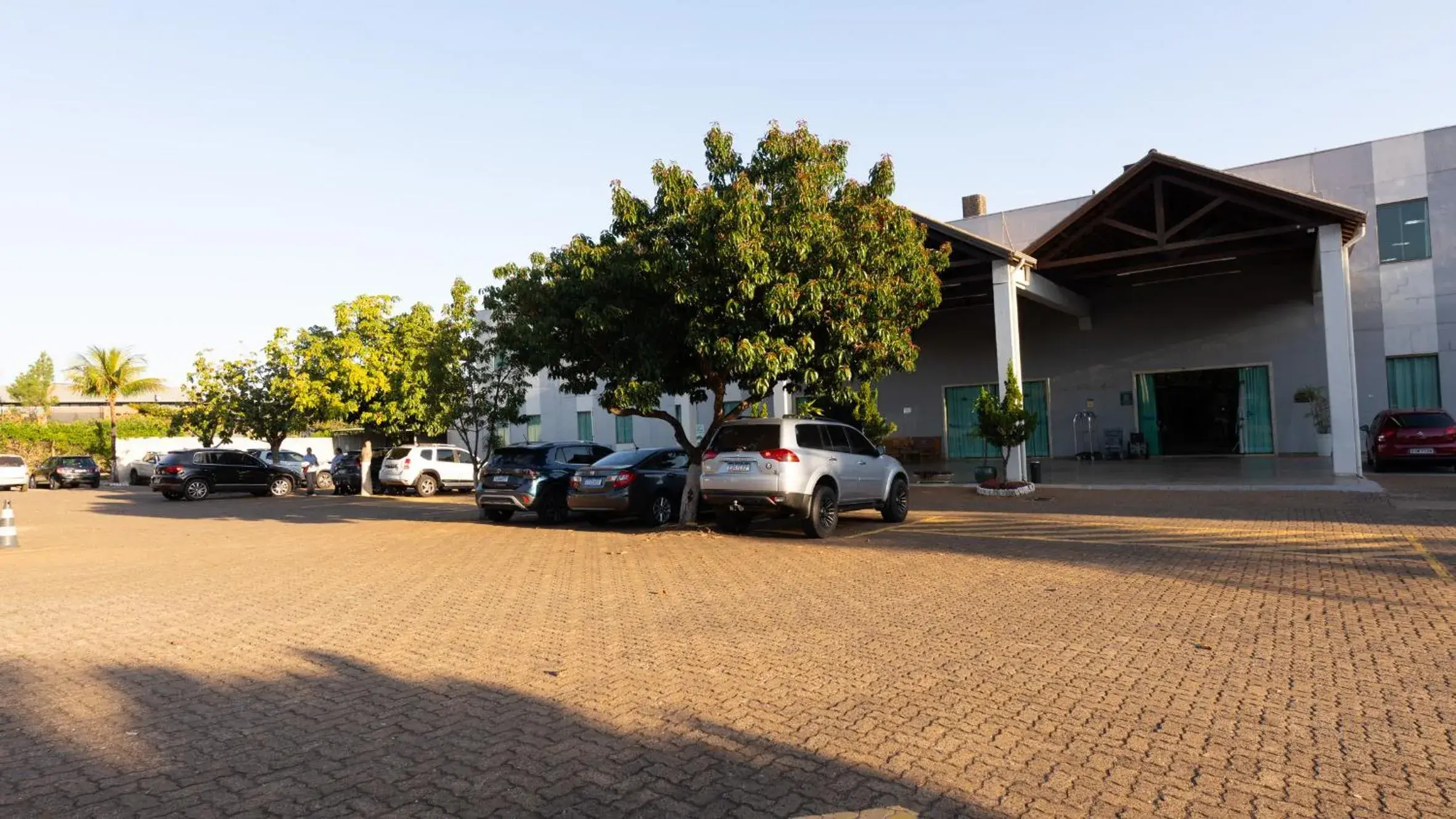 Property building in Hotel Dan Inn Franca & Convenções By Nacional Inn Property building in Hotel Dan Inn Franca & Convenções By Nacional Inn