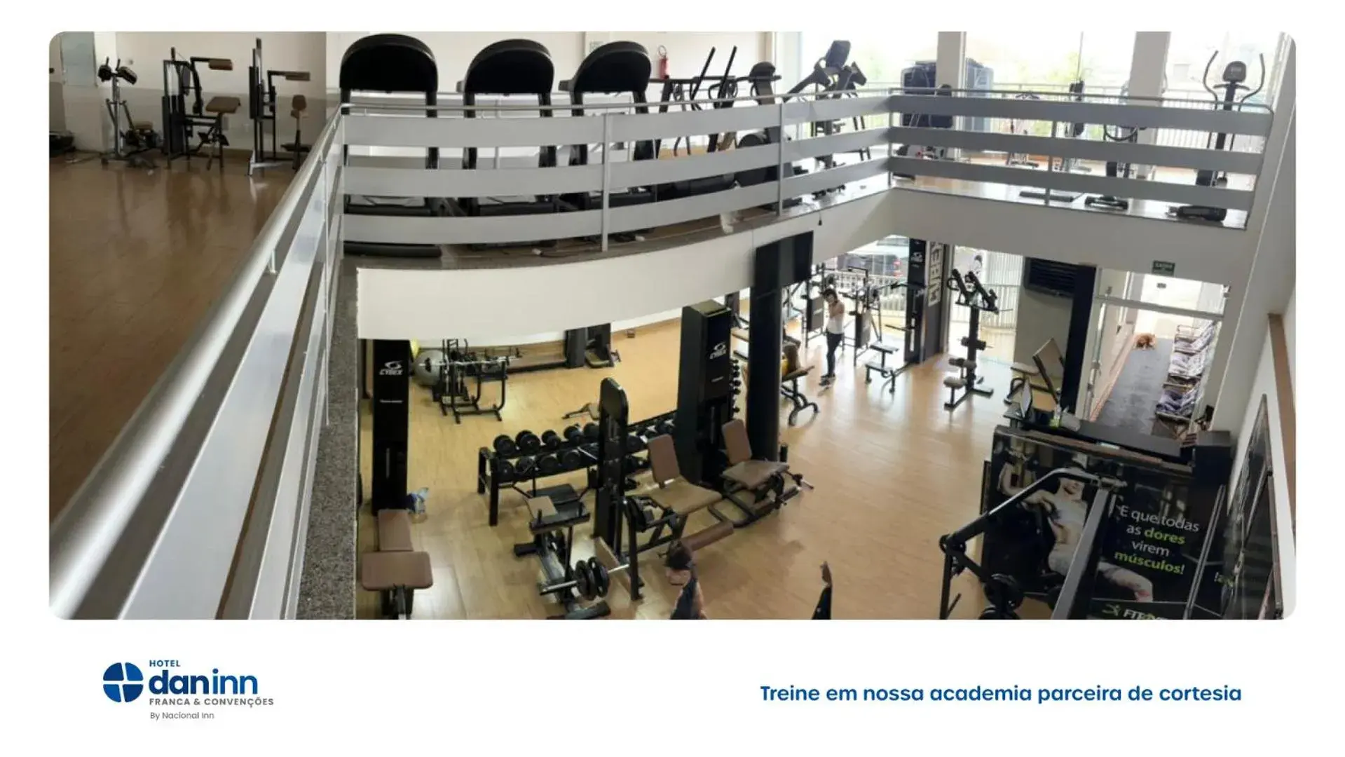 Fitness centre/facilities in Hotel Dan Inn Franca & Convenções By Nacional Inn Fitness centre/facilities in Hotel Dan Inn Franca & Convenções By Nacional Inn